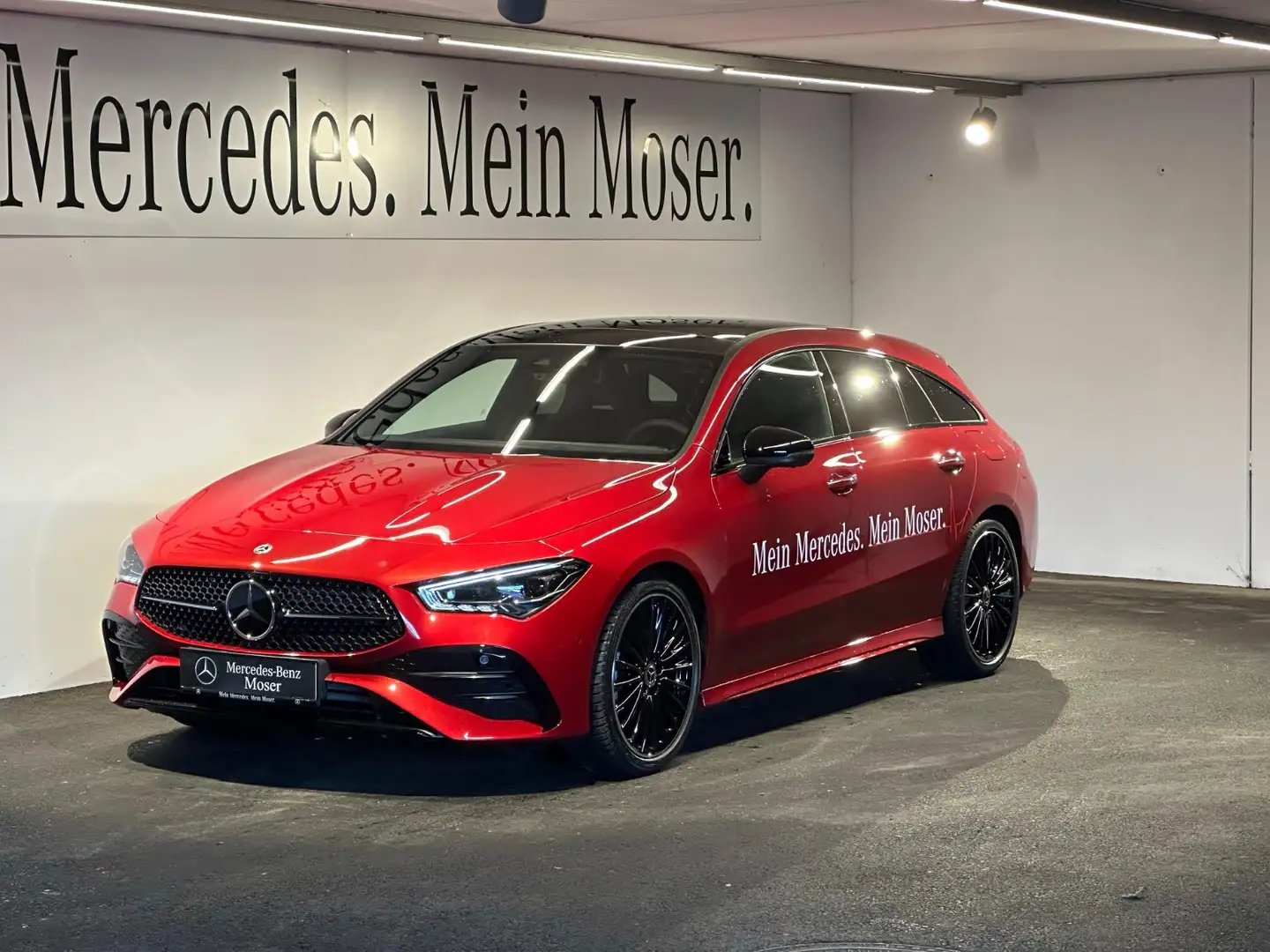 Mercedes-Benz CLA 200 d Shooting Brake Ö-Edition AMG Line Rot - 2