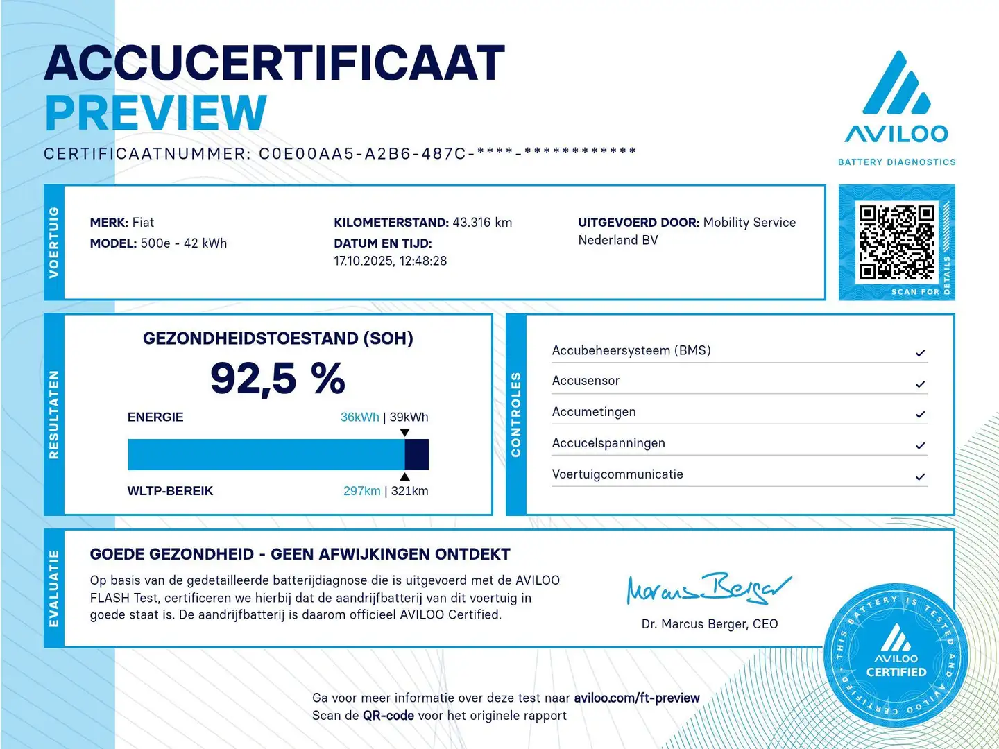 Fiat 500 Icon 42 kWh Clima Pano CarPlay LED PDC Stoelverw. Noir - 2