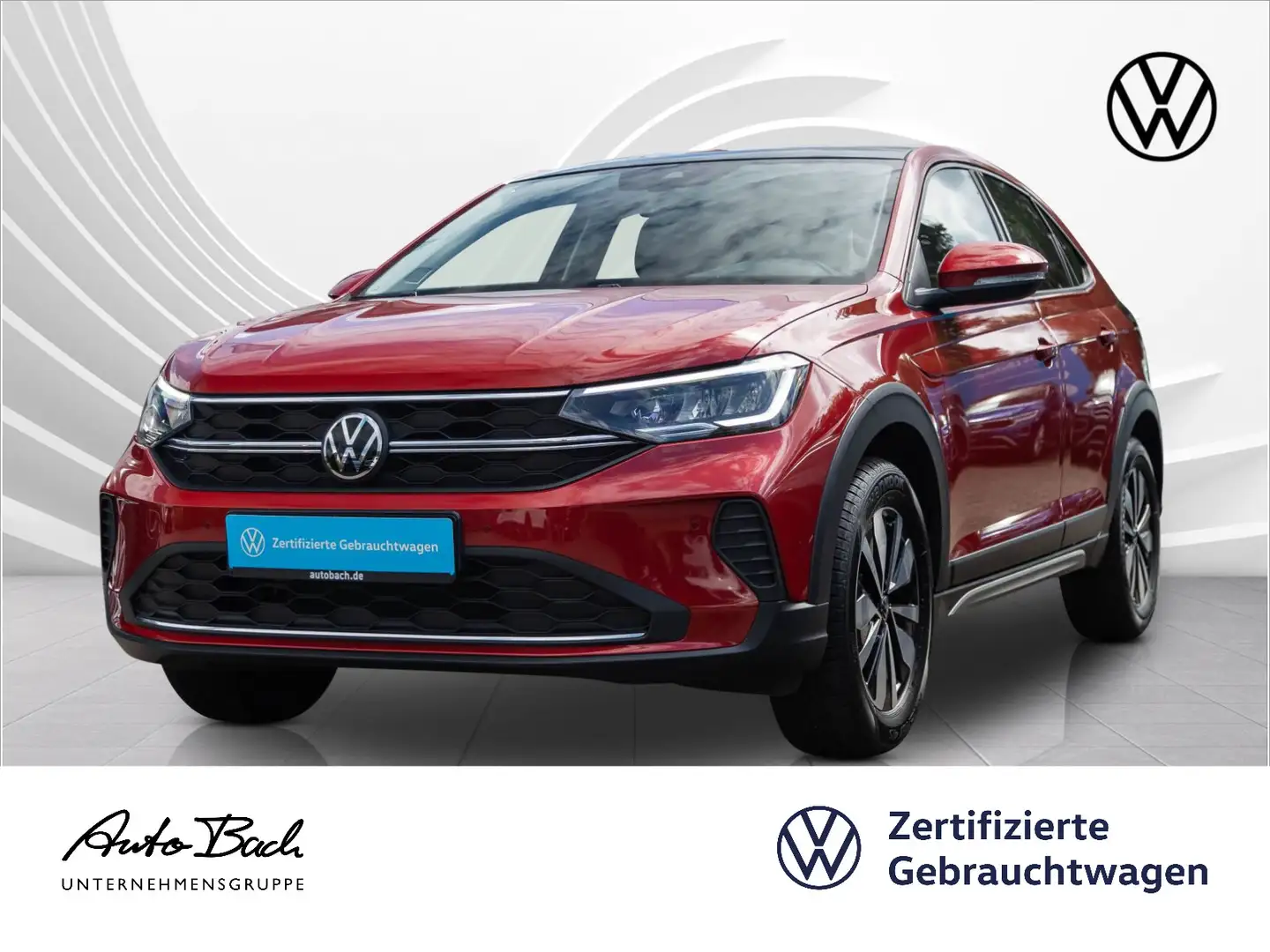 Volkswagen Taigo 1.0 TSI MOVE, Navi, LED, App-Connect, Pano Rot - 1