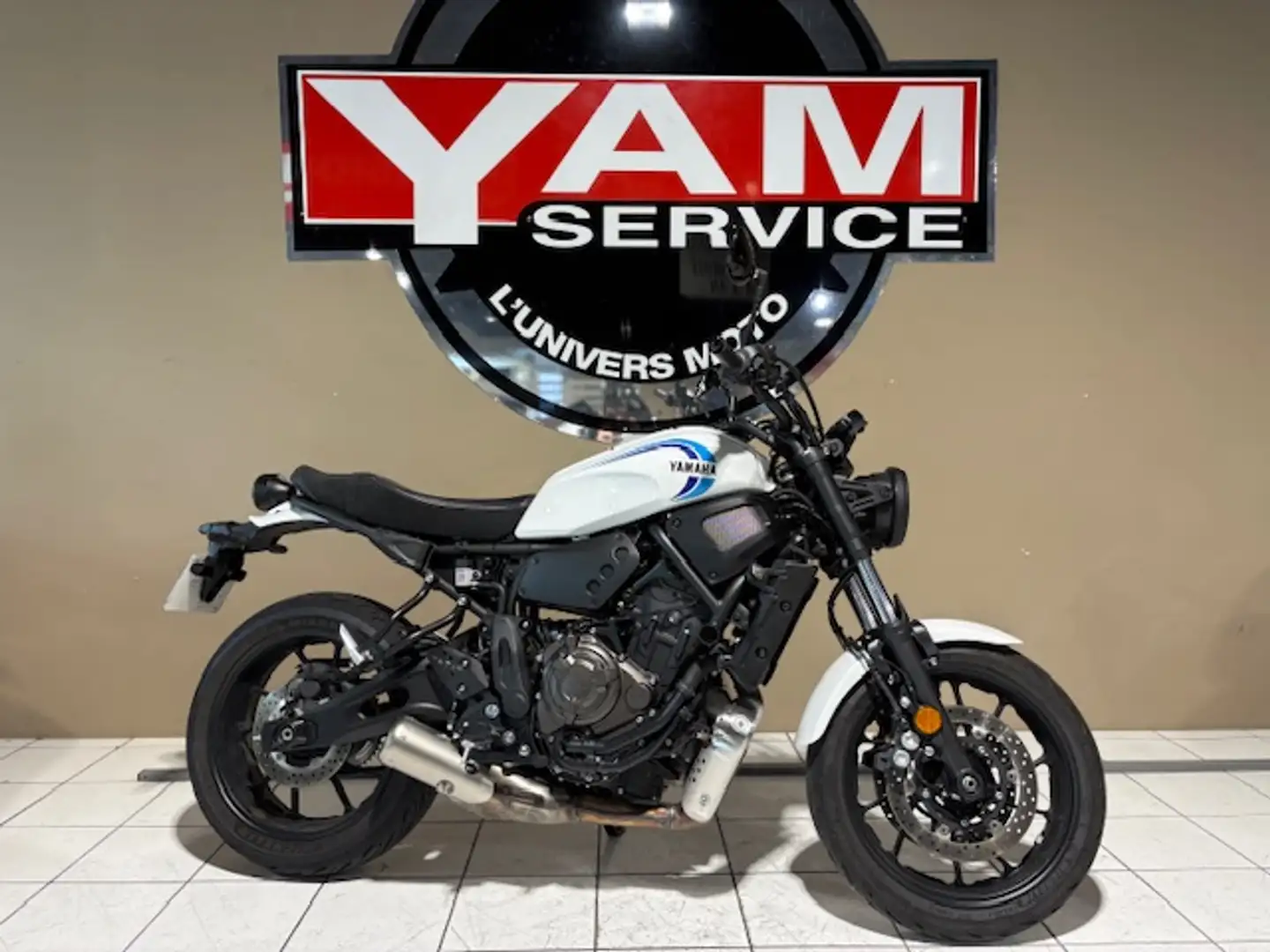 Yamaha XSR 700 Blanc - 1