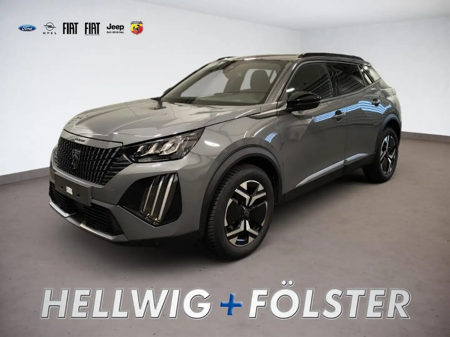 Peugeot 2008 Allure AT Navi Kamera PDC v+h Tempomat Grijs - 1