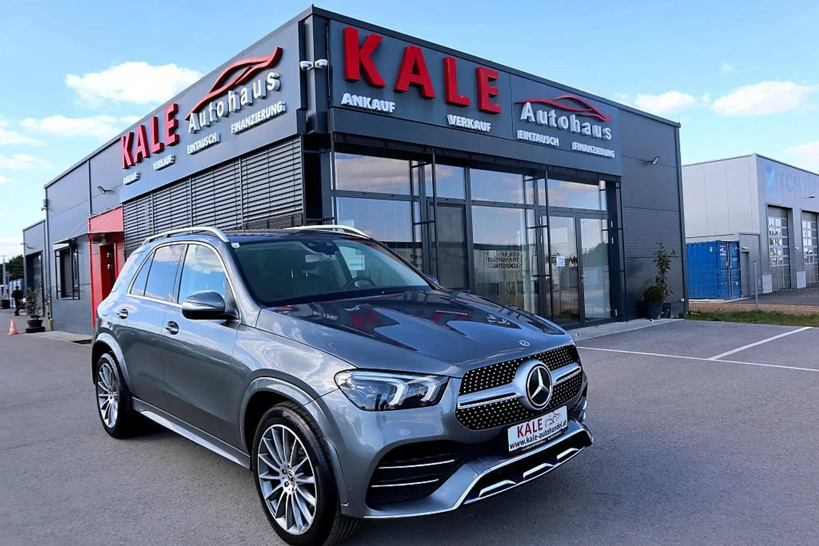 Mercedes-Benz GLE 350 d 4Matic Aut.*AMG-LINE*1.Besitz*Leder*LED*Navi* Grau - 1