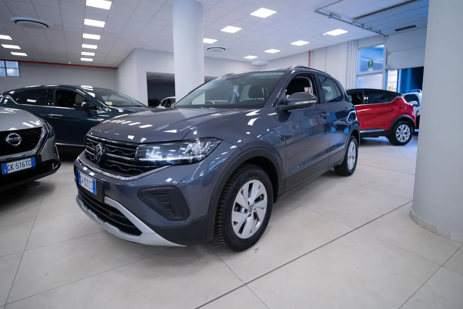 Volkswagen T-Cross 1.0 tsi Life 115cv dsg Grigio - 1