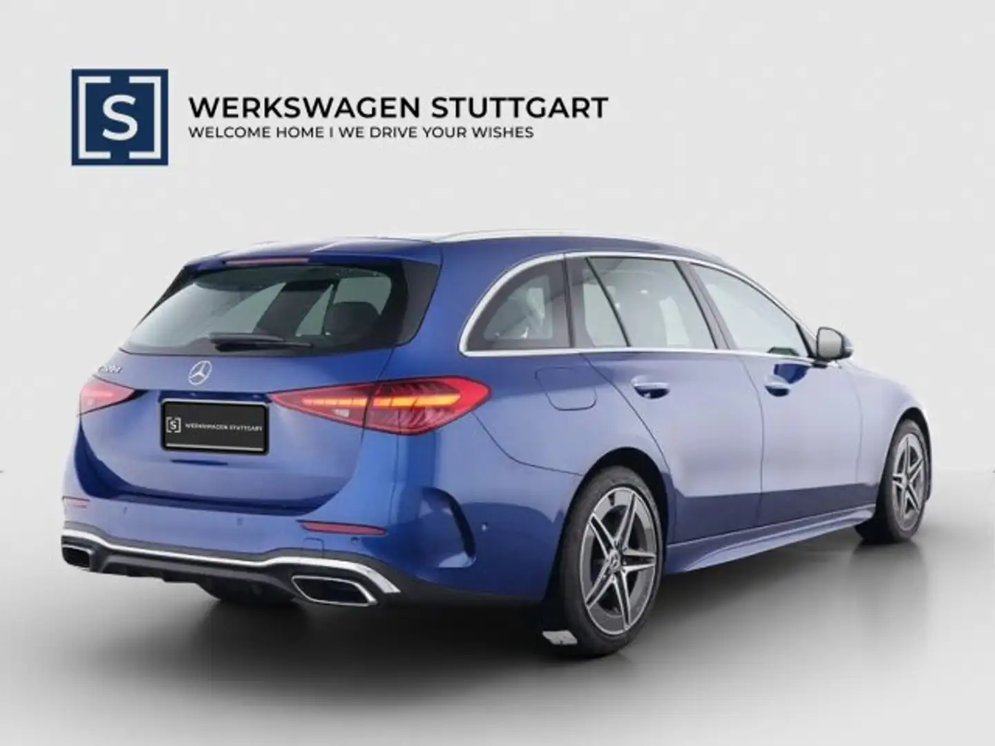 Mercedes-Benz C 220 C 220 T d AMG Premium HuD NAPPA HA-Lenkung  Navi Bleu - 2