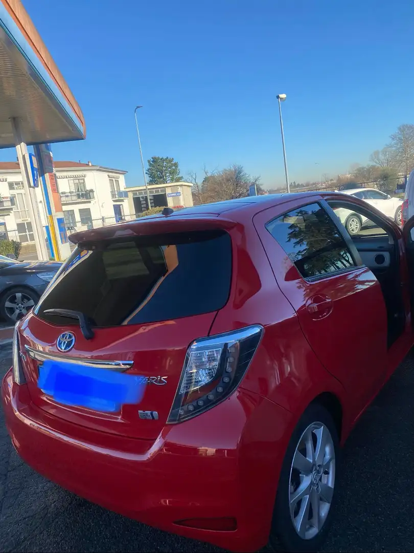 Toyota Yaris 5p 1.0 Lounge s/CL Rosso - 2