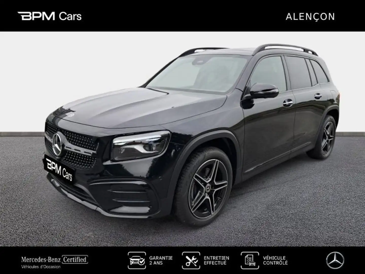 Mercedes-Benz GLB 200 200 d 150ch AMG Line 8G-DCT Zwart - 1