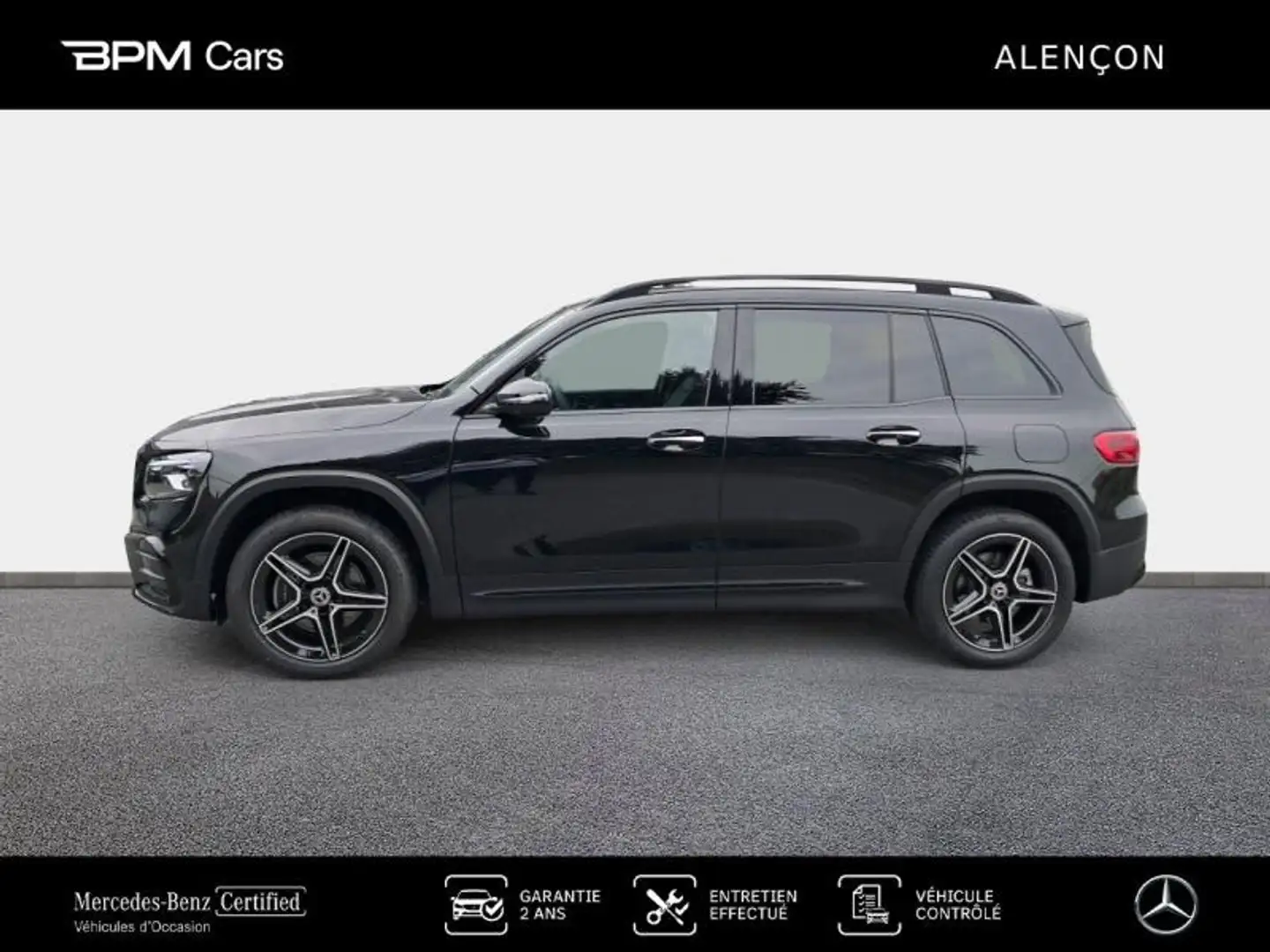 Mercedes-Benz GLB 200 200 d 150ch AMG Line 8G-DCT Zwart - 2