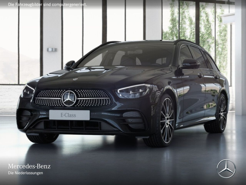 Mercedes-Benz E 300 T AMG+NIGHT+PANO+360+LED+STHZG+FAHRASS+20" — photo 2