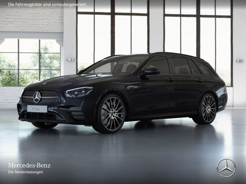 Mercedes-Benz E 300 T AMG+NIGHT+PANO+360+LED+STHZG+FAHRASS+20" — photo 15