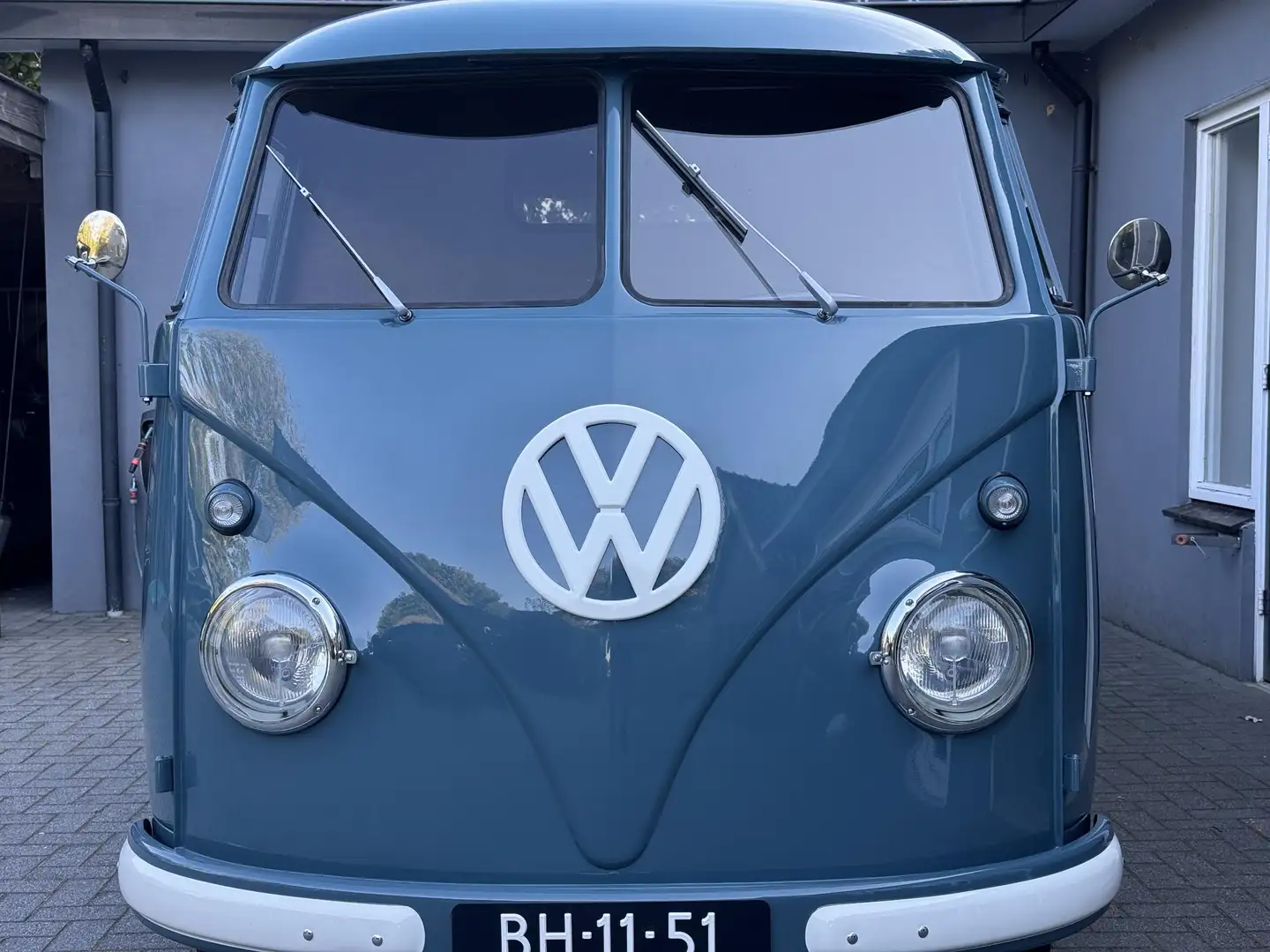 Volkswagen T1 dubbel deurs Volkswagen 231 Blauw - 2