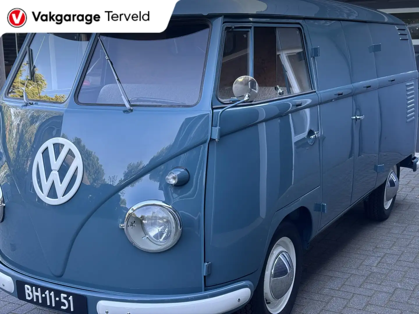 Volkswagen T1 dubbel deurs Volkswagen 231 Blauw - 1