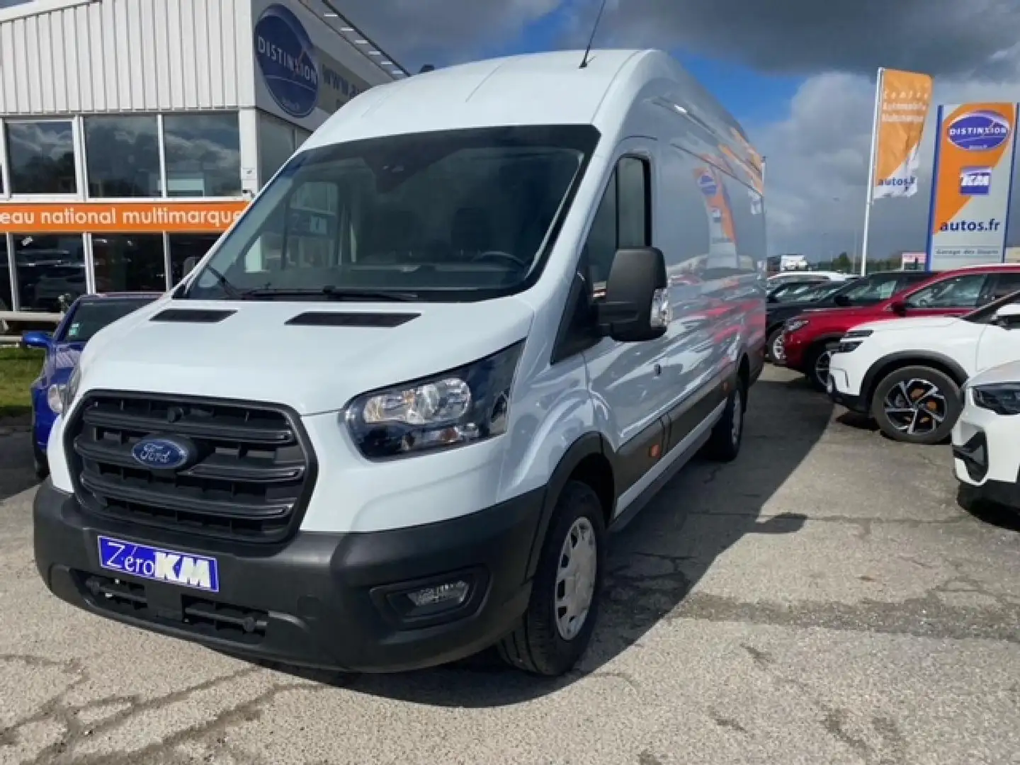 Ford Transit L4H3 2.0 EcoBlue - 130 S\u0026S P350 Trend + Radars Avant et Arrière -40% Alb - 1