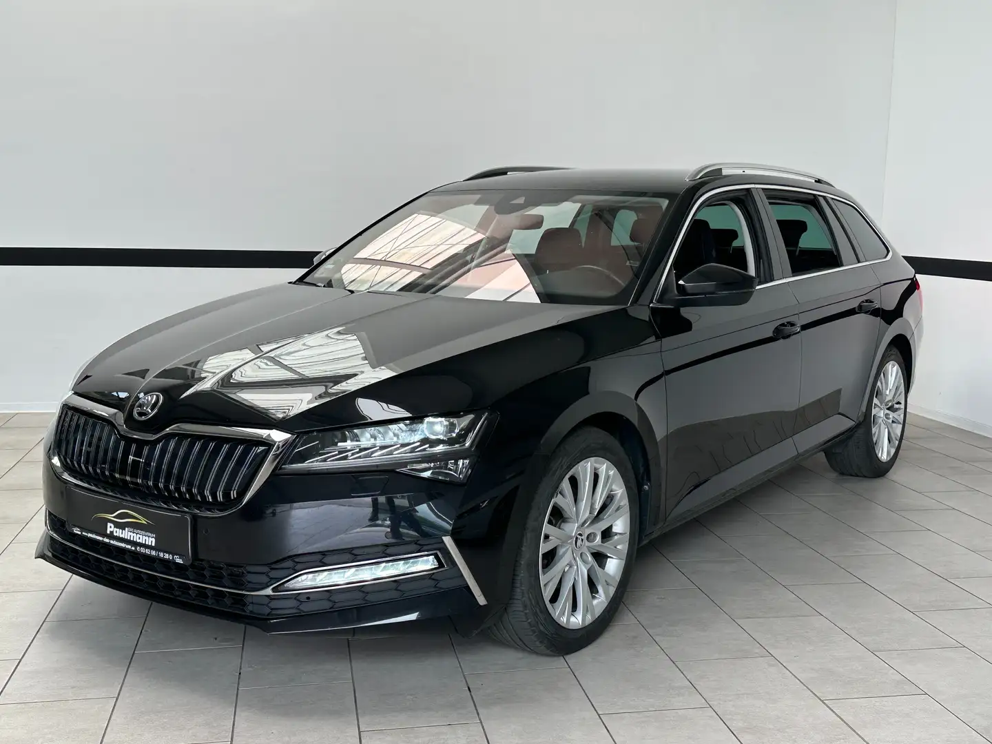 Skoda Superb Combi 1.4 TSI iV DSG Style Navi*LED*1.Hand Negro - 1