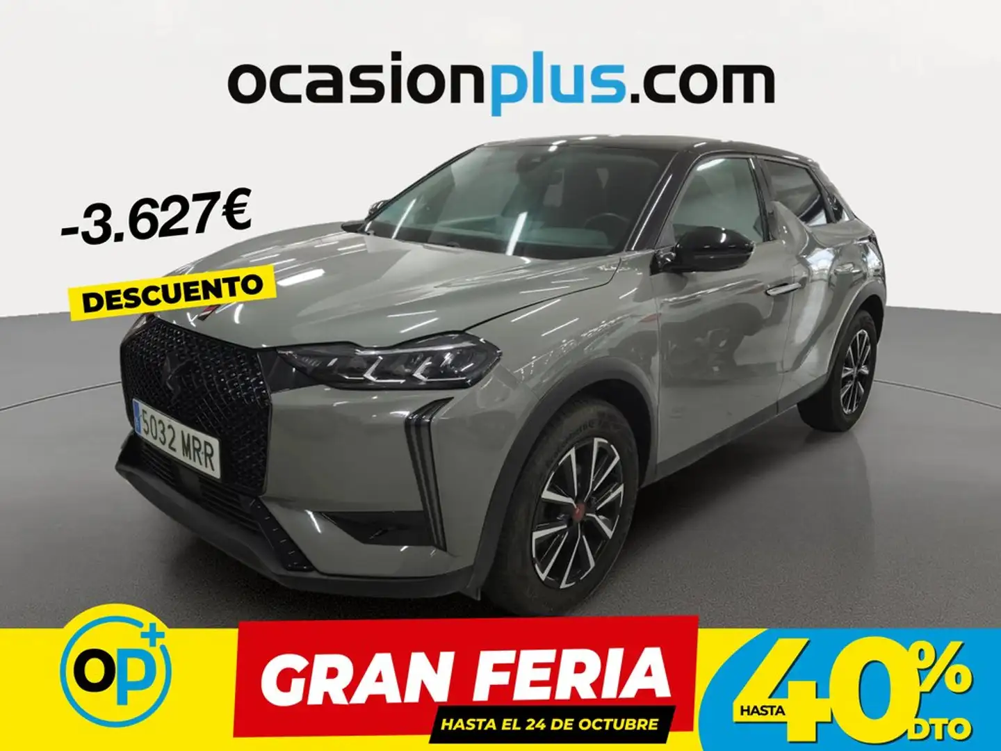 DS Automobiles DS 3 Crossback Puretech Performance Line 130 Aut. Gris - 1