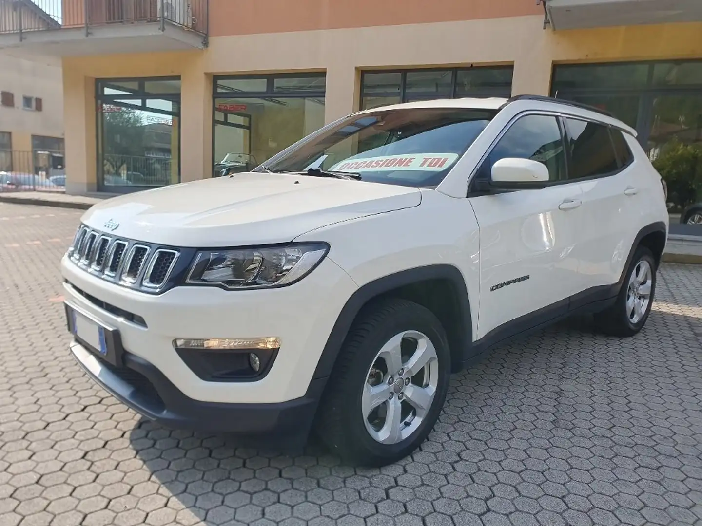 Jeep Compass 2.0 MJT Longitude 4wd 140cv Blanc - 1