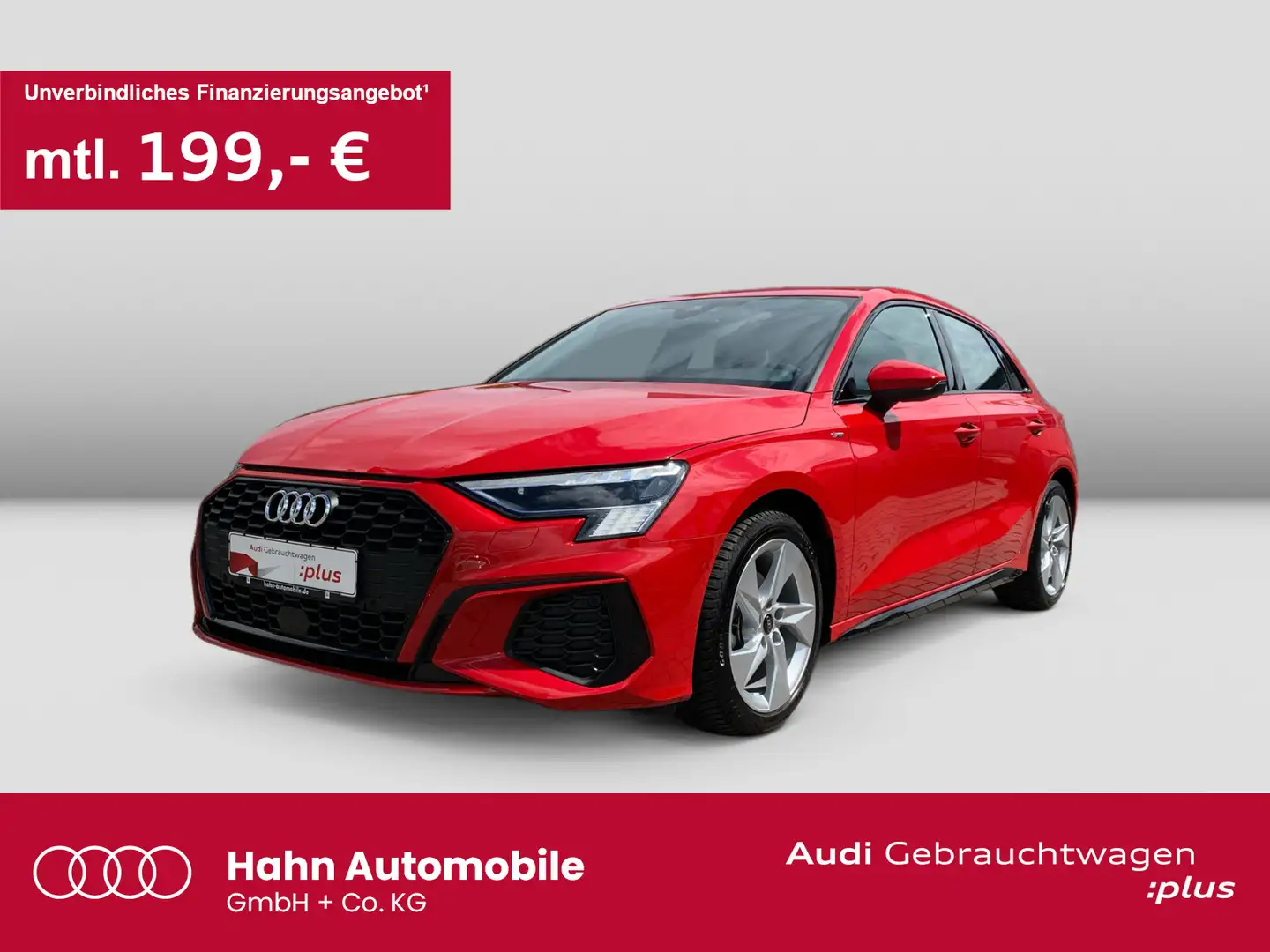 Audi A3 35 TFSI S tronic S line Navi Matrix Rouge - 1