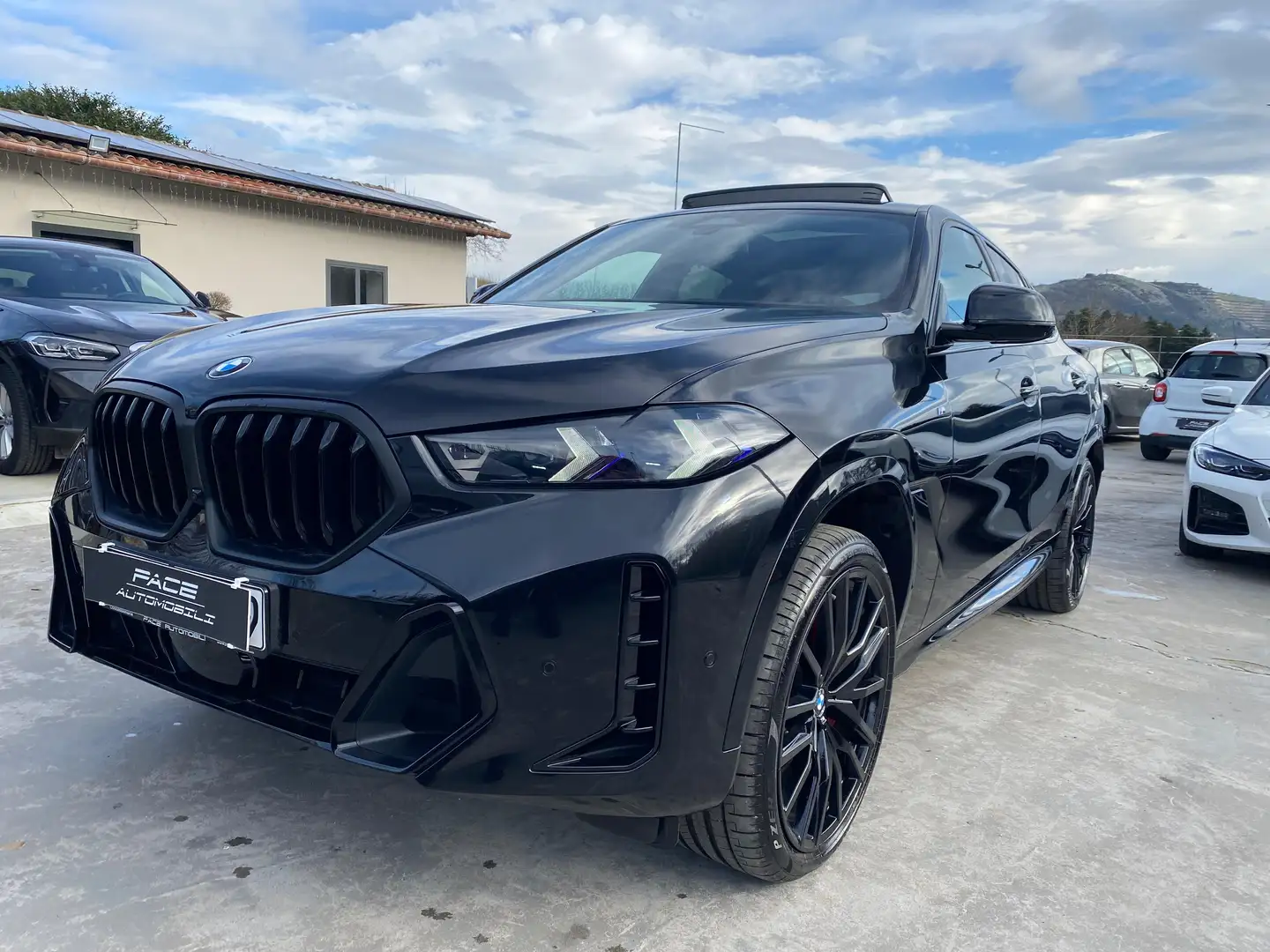 BMW X6 D BLACK PACK M-SPORT PRO MSPORT TETTO PELLE 22"HUD Nero - 2