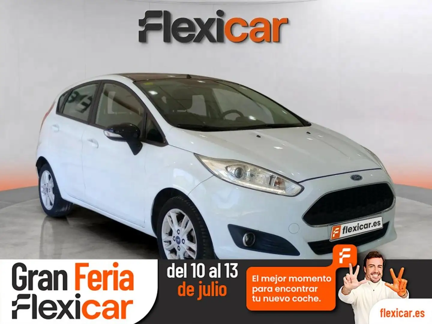 Ford Fiesta 1.5 TDCi Trend 95 Blanco - 1