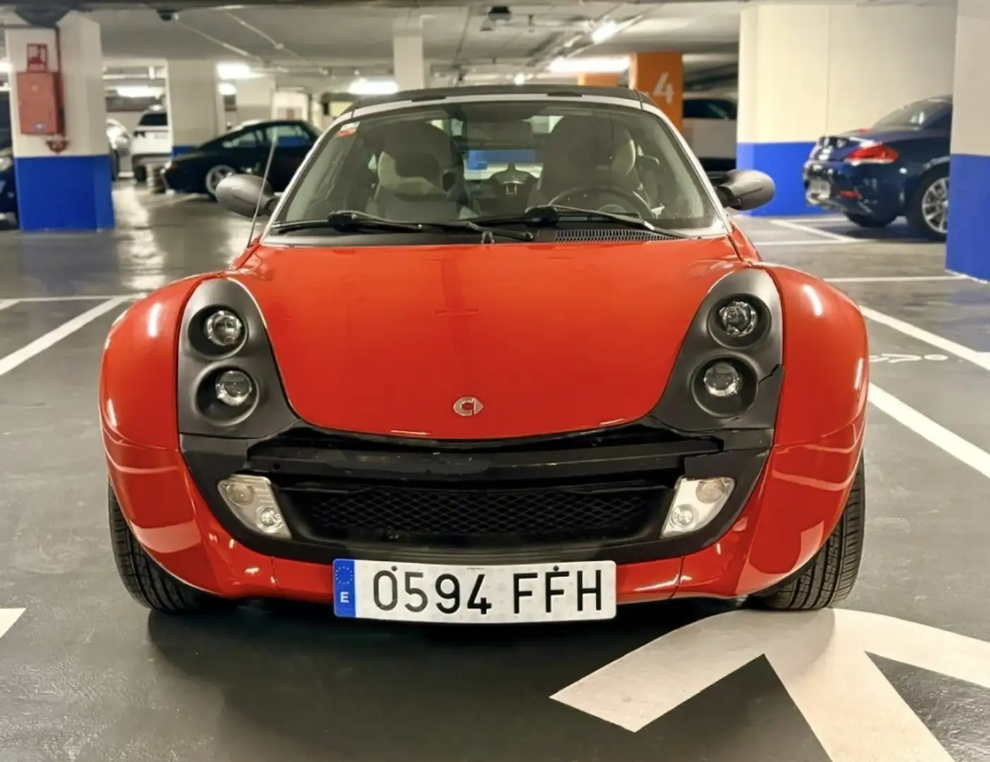 smart city-coupé/city-cabrio Roadster-Coupé 82 Aut. Rojo - 2