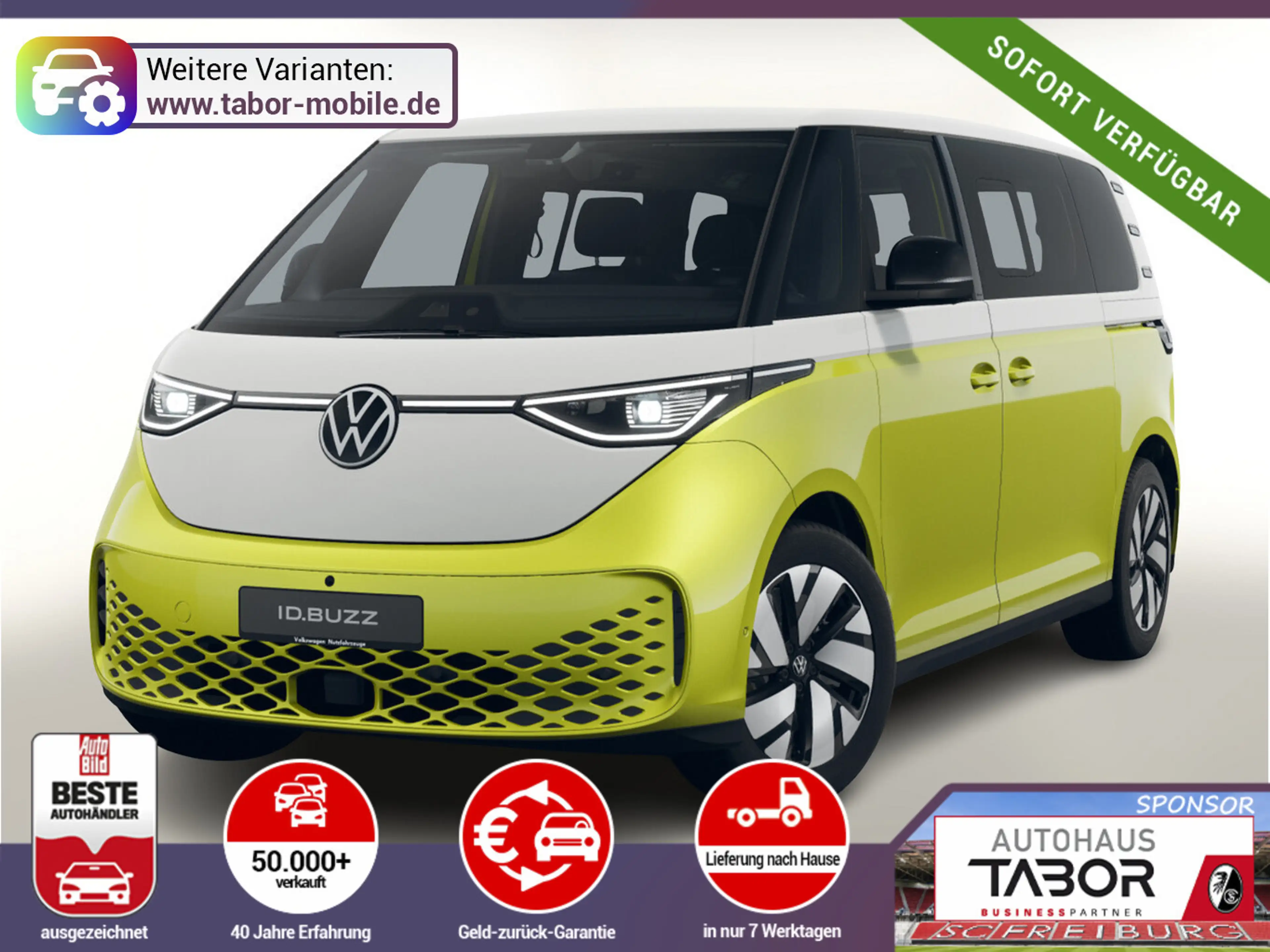 Volkswagen ID. Buzz Pro LR 7S AHK WärmeP Style+ UVP-20%*