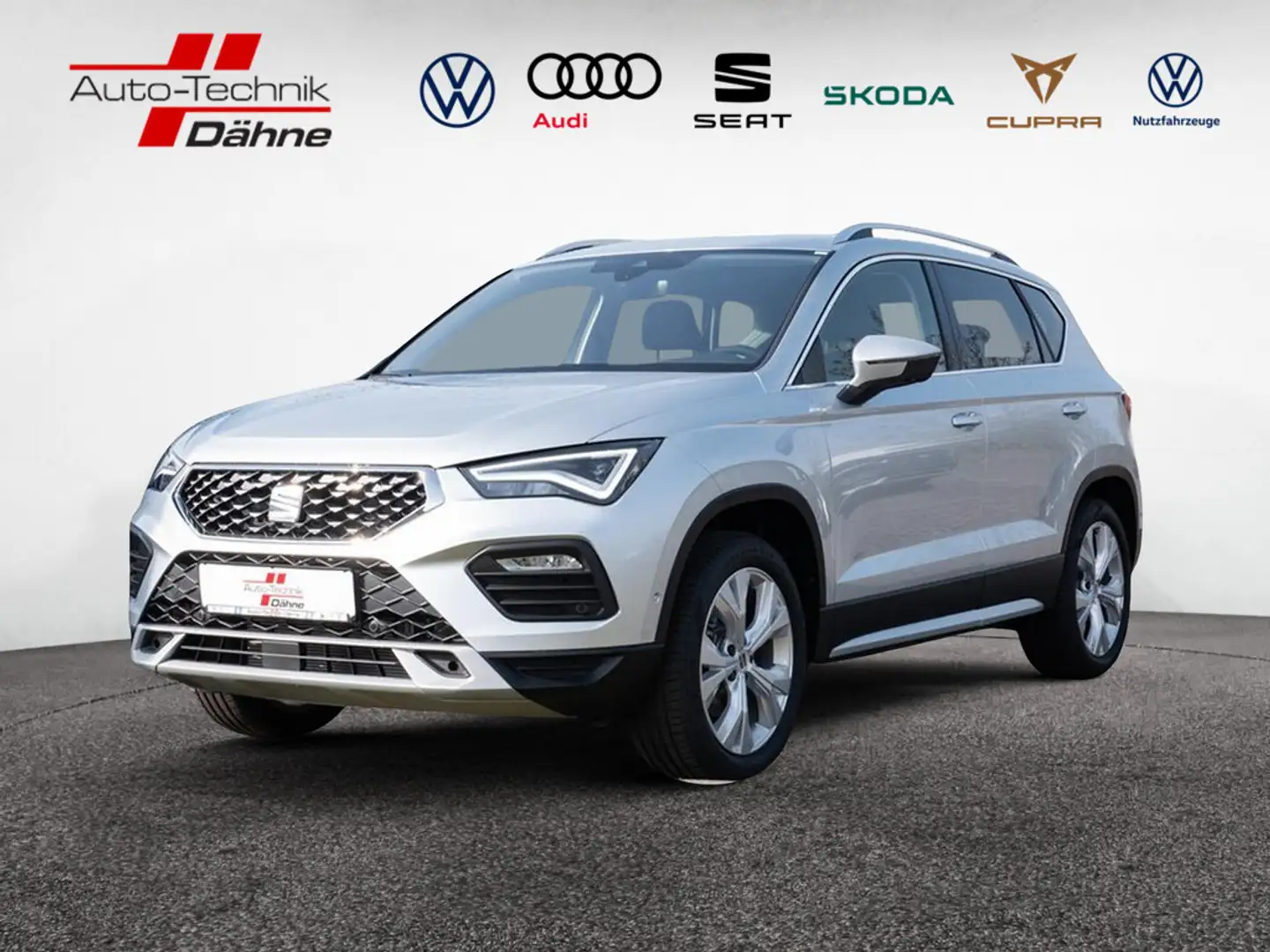 SEAT Ateca Xperience 2.0 TDI 4Drive NAVI ACC LED Silber - 1