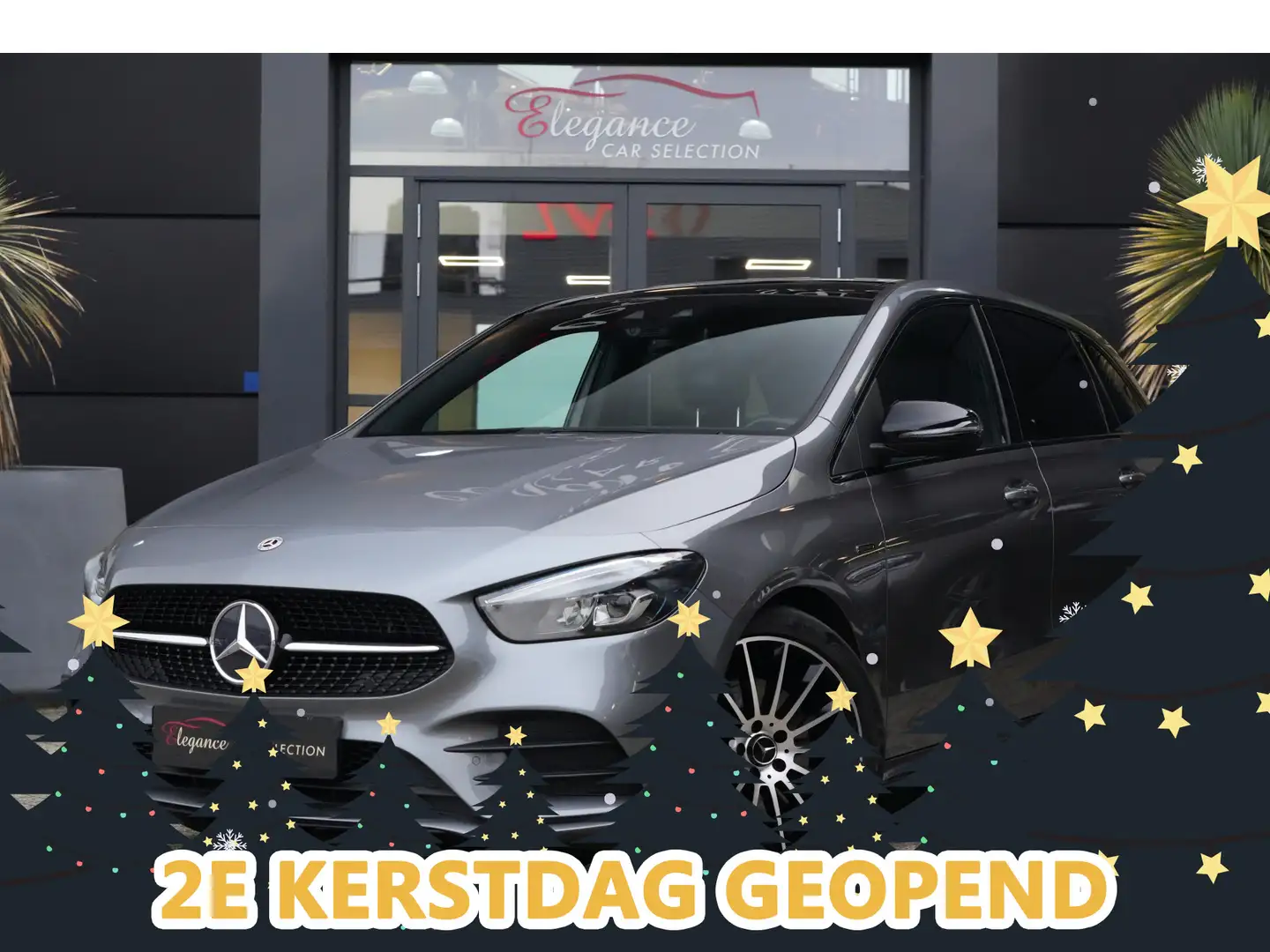 Mercedes-Benz B 250 e Premium Plus 218pk Panoramadak/Trekhaak/Camera Gris - 1