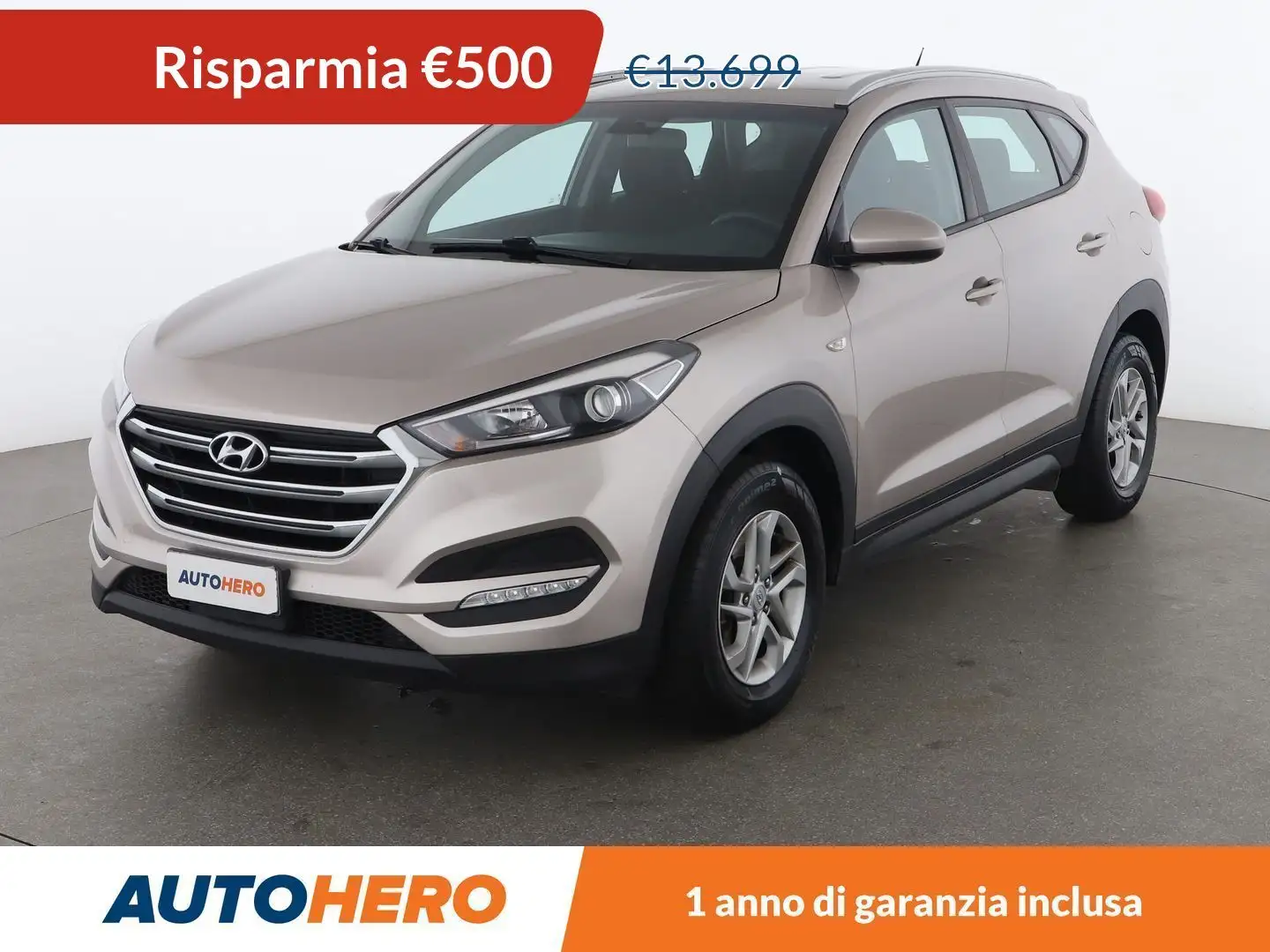 Hyundai TUCSON 1.7 CRDi Classic Beige - 1