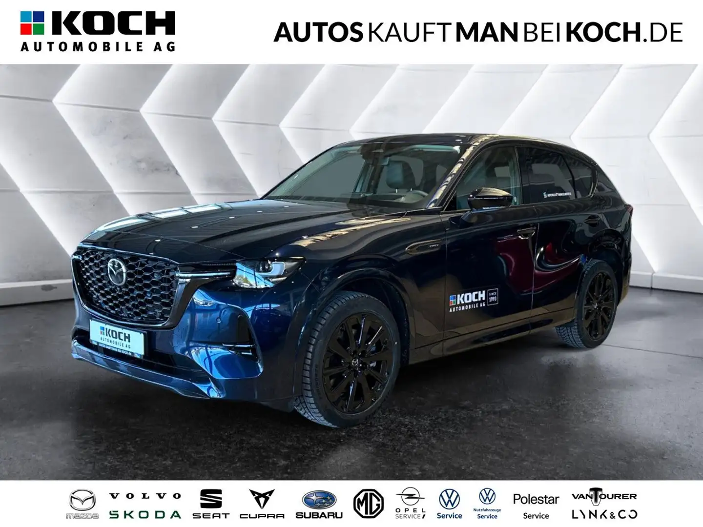 Mazda CX-60 AWD PHEV HOMURA Bose MatrixLED 360° Memory Blau - 1