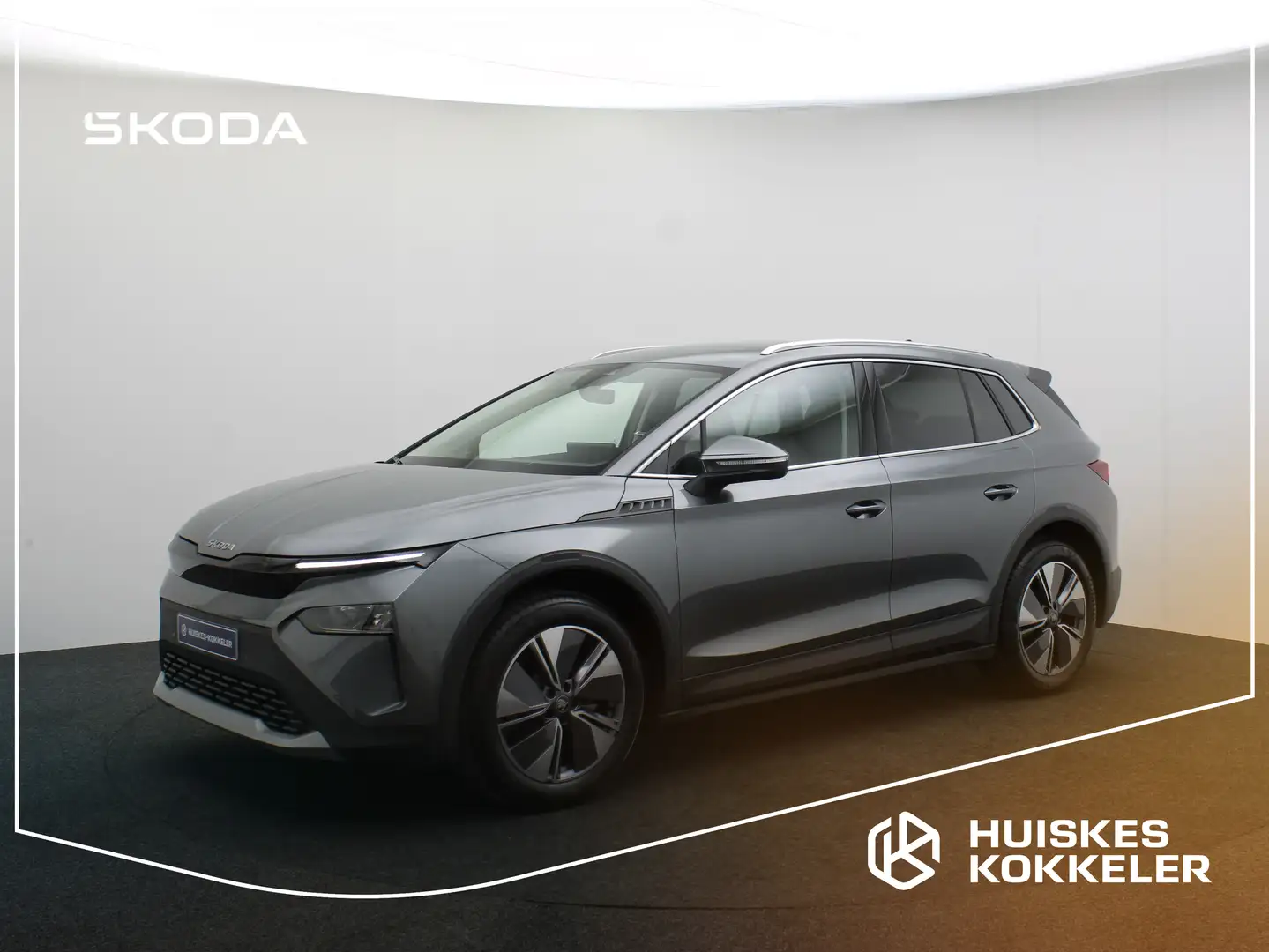 Skoda Elroq Elektromotor 63 kWh 204pk Business Edition Pivate Grijs - 1
