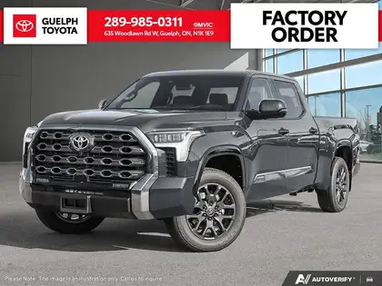 Gray 2026 Toyota Tundra Pickup Truck Four-Wheel Drive Automatic
