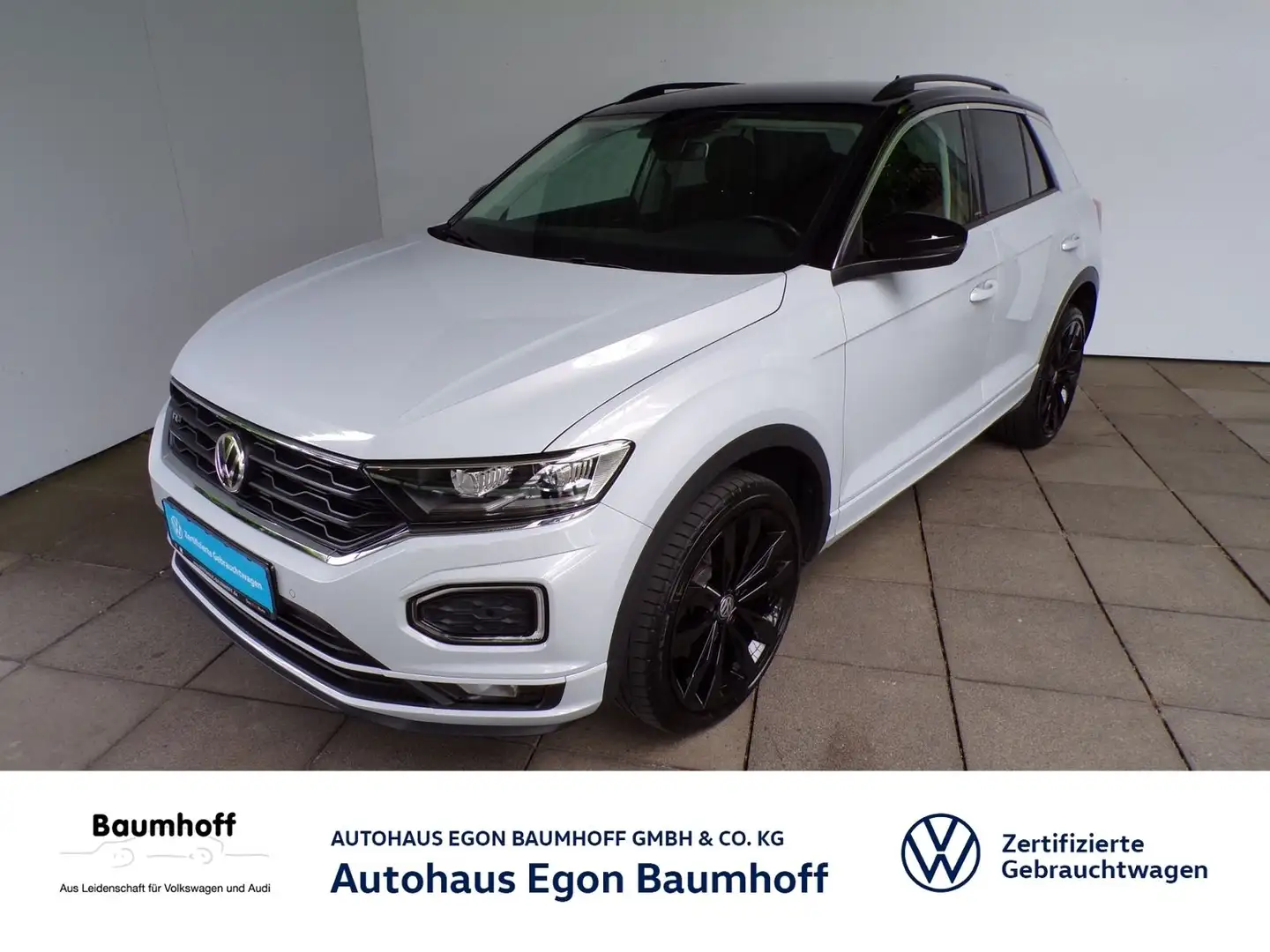 Volkswagen T-Roc T-ROC 1.5 TSI DSG UNITED R-LINE / 19'+LED'S+NAVI Argent - 1