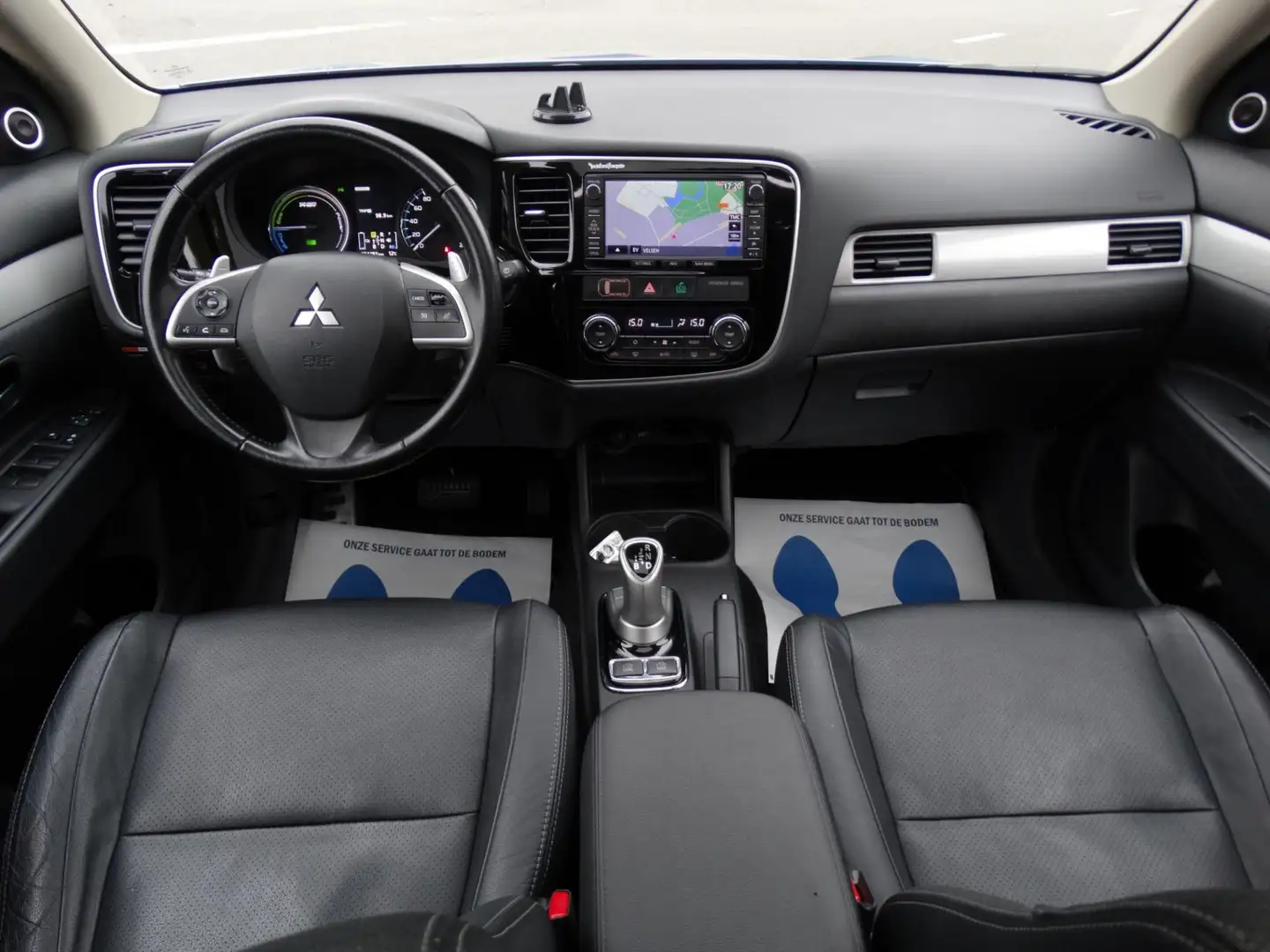 Mitsubishi Outlander 2.0 PHEV Instyle - PANORAMADAK - XENON - CRUISE/CL Kék - 2