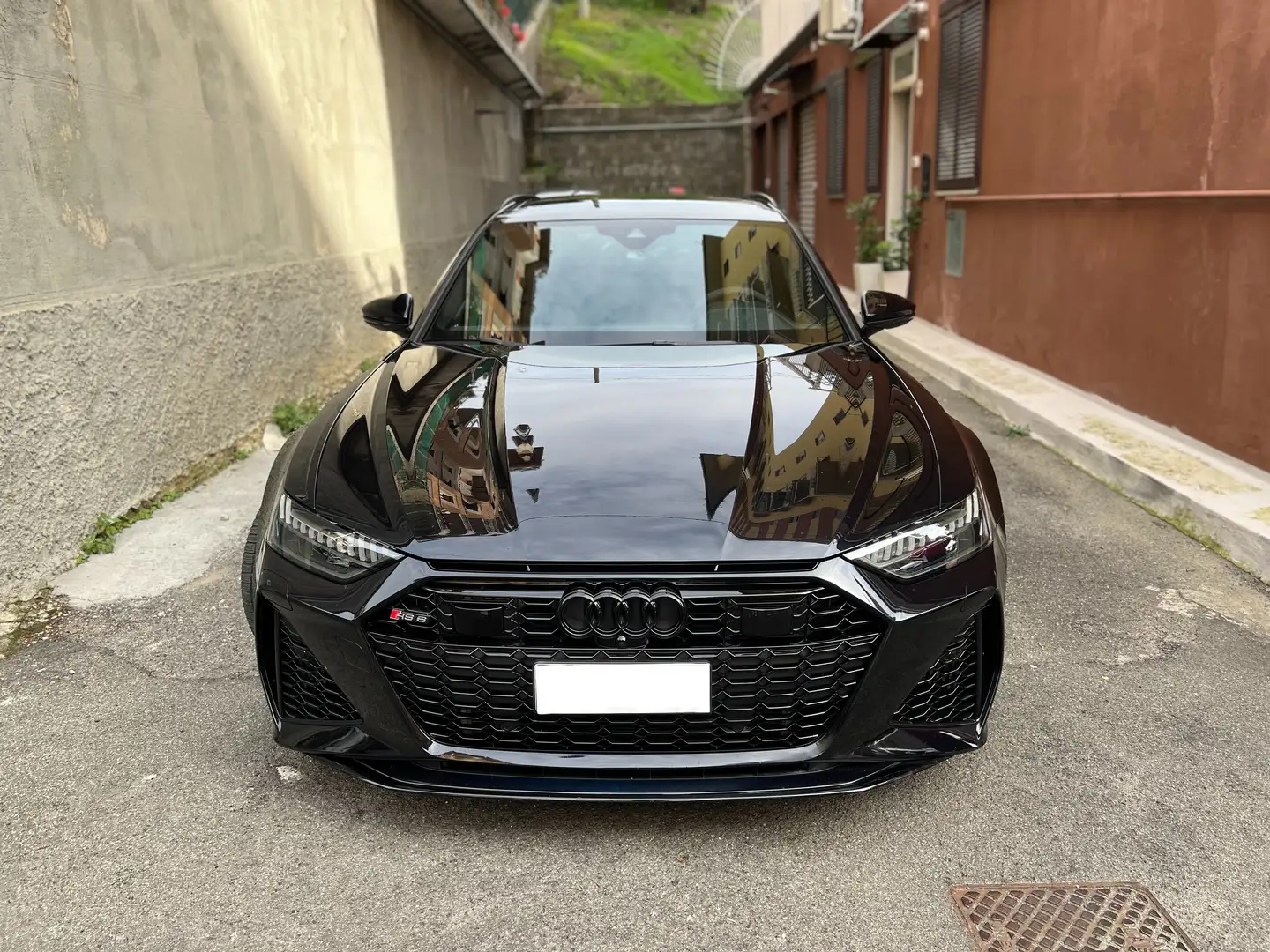 Audi RS6 4.0 mhev Quattro Tiptronic CARBOCERAMICI! 1 PROP.! Nero - 2