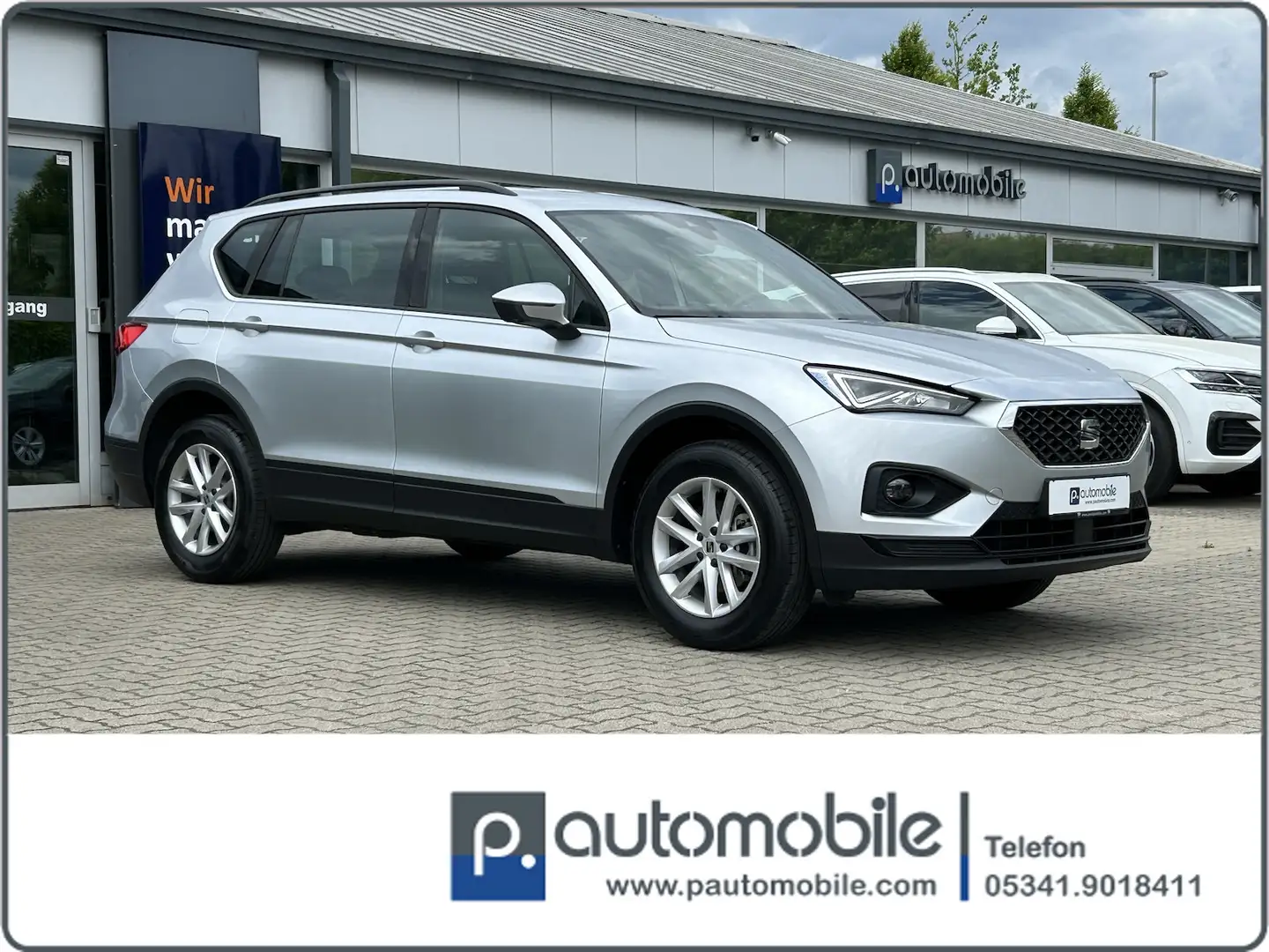 SEAT Tarraco 2.0 TDI DSG Style*VC*NAVI*LED* Zilver - 1
