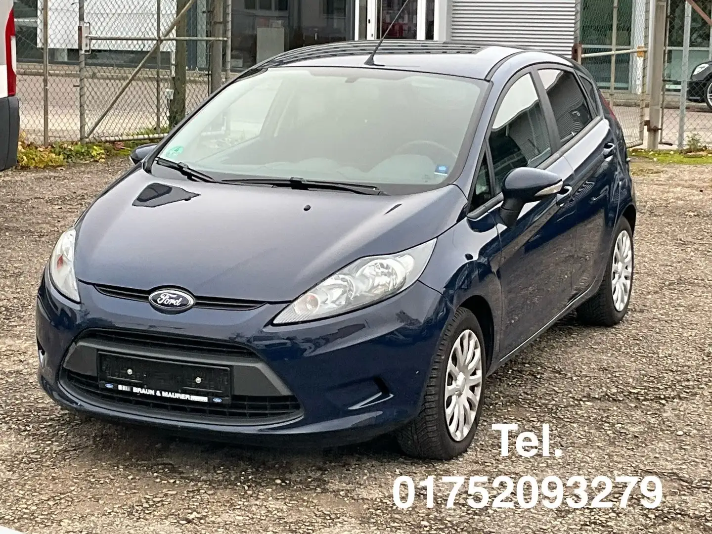 Ford Fiesta 1.25L 16V Trend * Klima * 53 Tkm. ! Albastru - 1