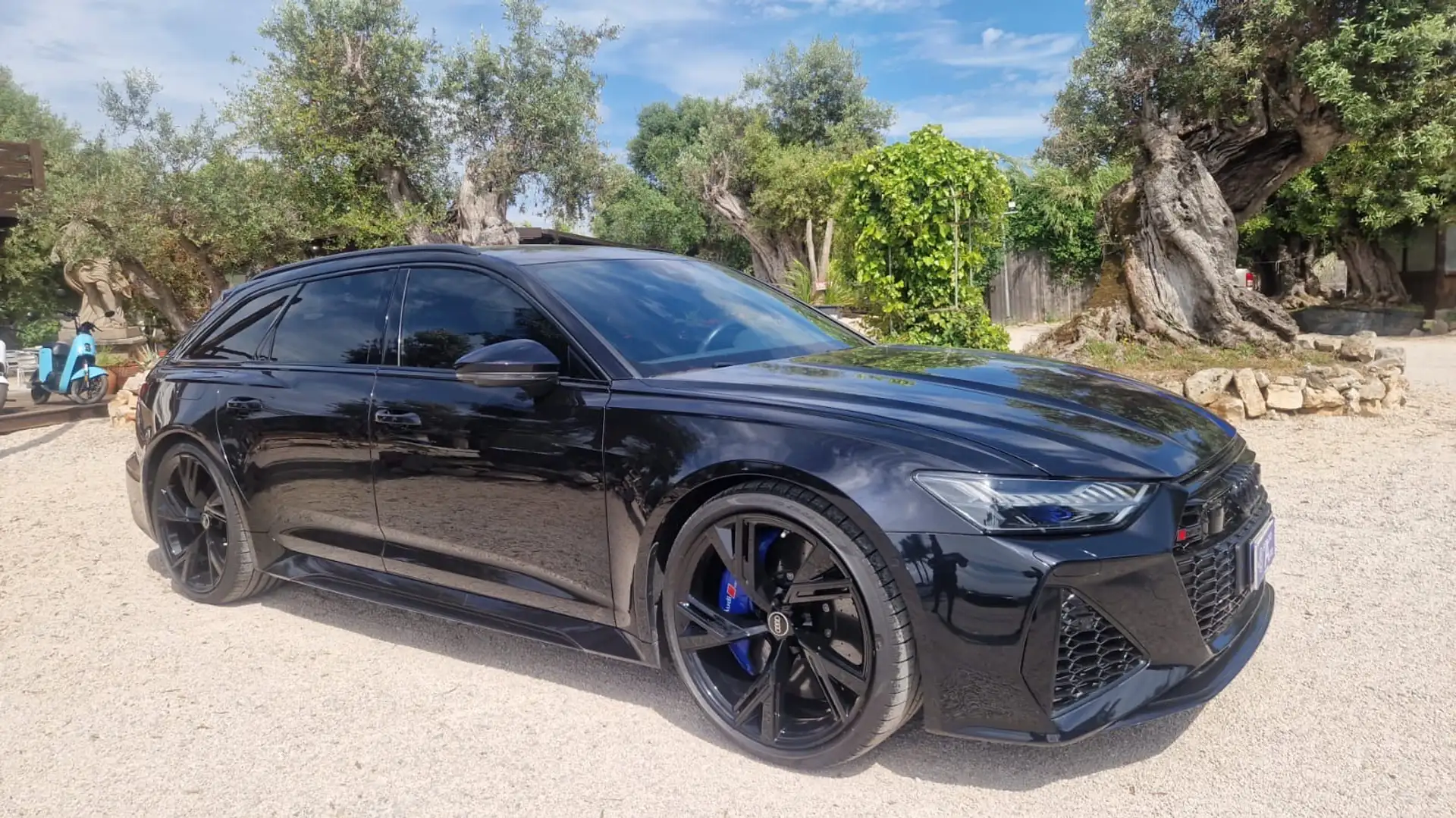 Audi RS6 RS6 Avant 4.0 mhev quattro tiptronic - SUBENTRO Blau - 2
