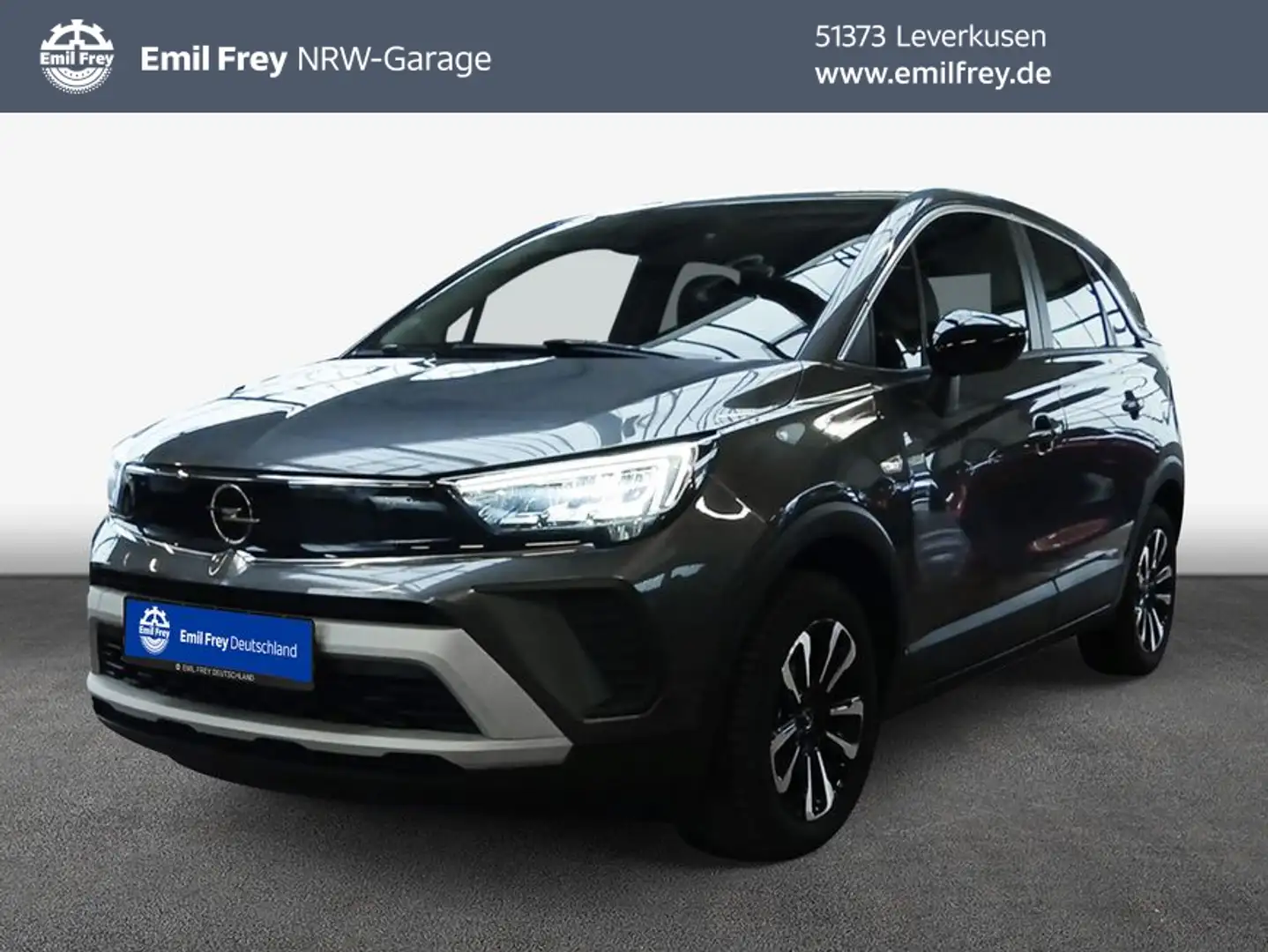 Opel Crossland Crossland 1.2 Elegance LED+NAVI+SHZ+RFK+PDC Gris - 1