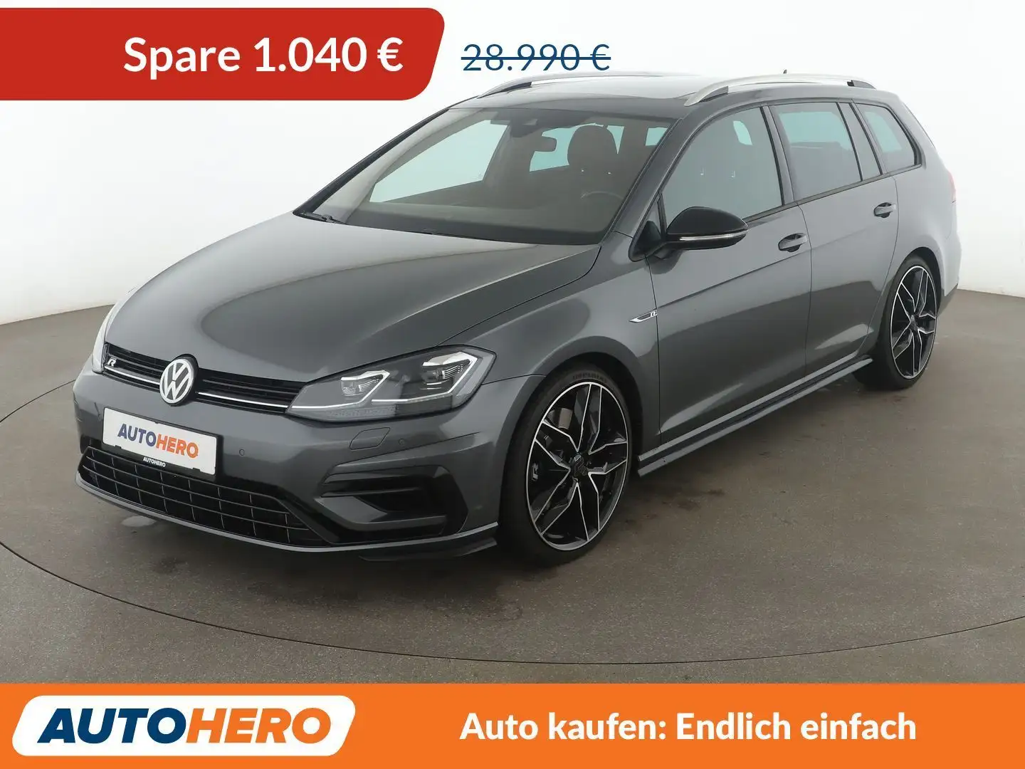Volkswagen Golf GTI 2.0 TSI R BM 4M Aut.*LED*ACC*DYNAUDIO*PANO*CARPLAY Grau - 1
