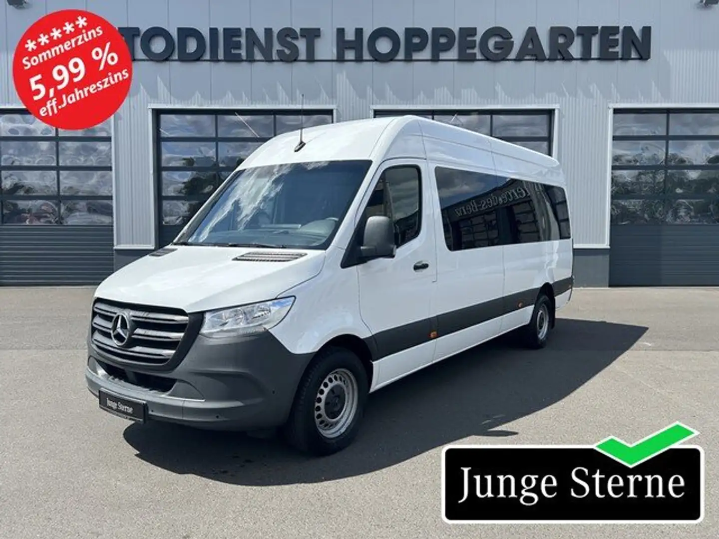 Mercedes-Benz Sprinter Sprinter 316 CDI Tourer L3H2 AHK2,8t Navi Kamera Weiß - 1