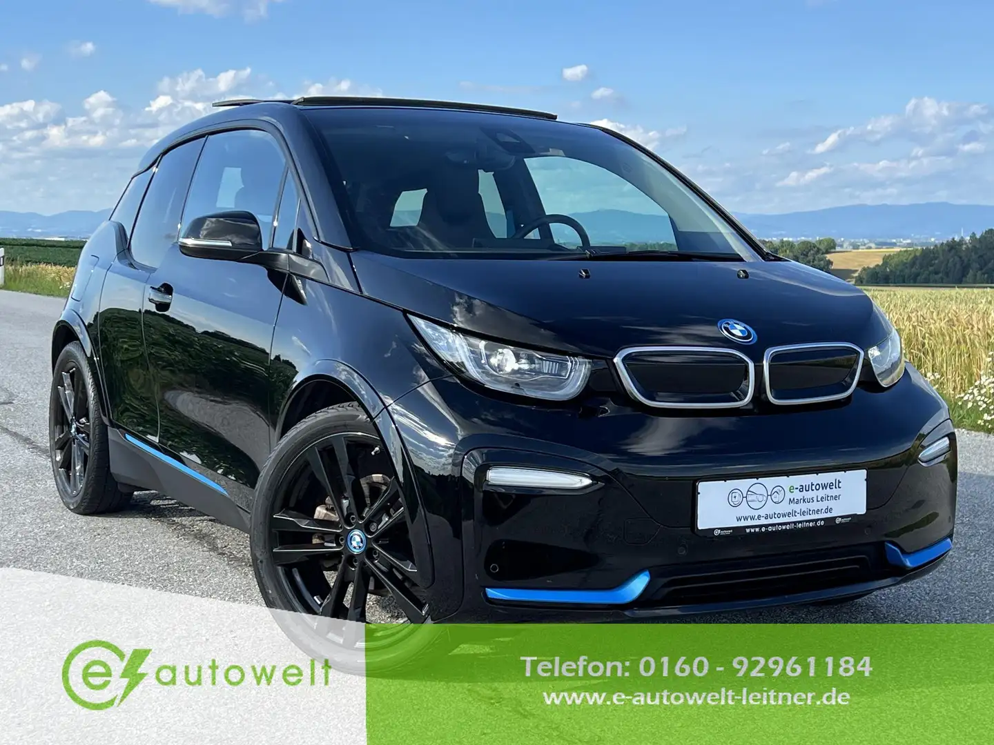 BMW i3 120Ah Suite Navi Prof Glasdach Dr. Ass. Prof. RFK Noir - 1