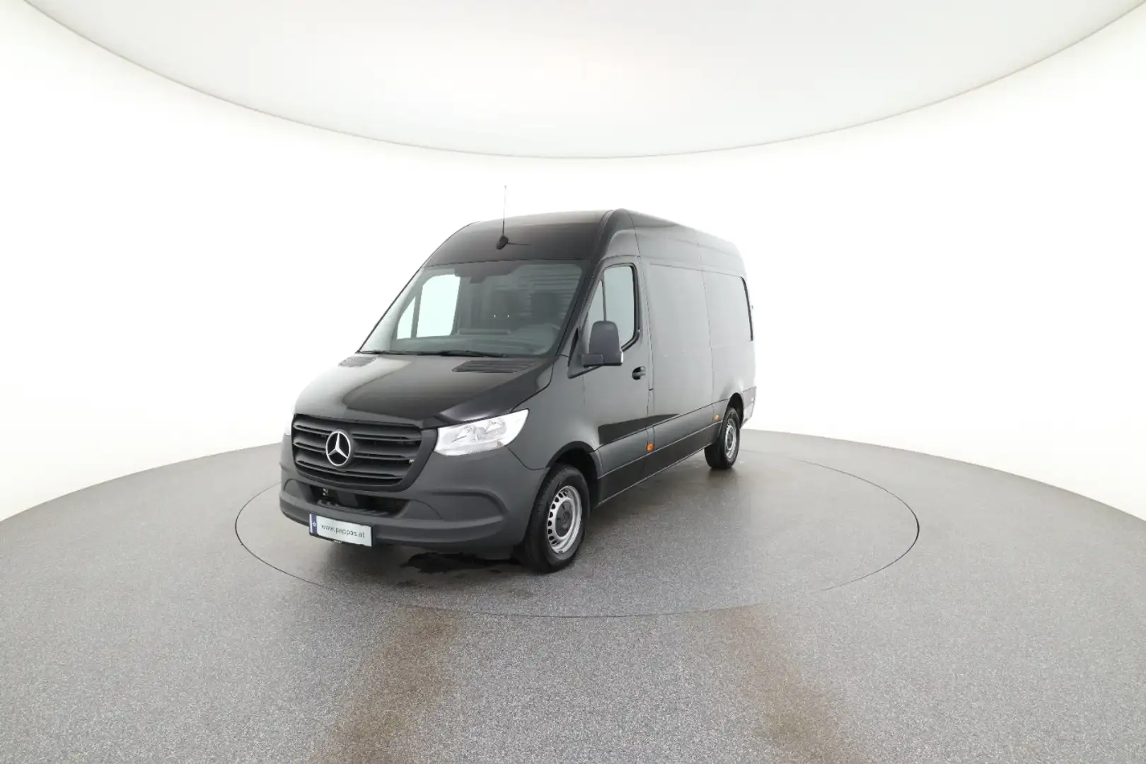 Mercedes-Benz Sprinter 317 CDI Kasten Hochdach Standard Navi Zwart - 1