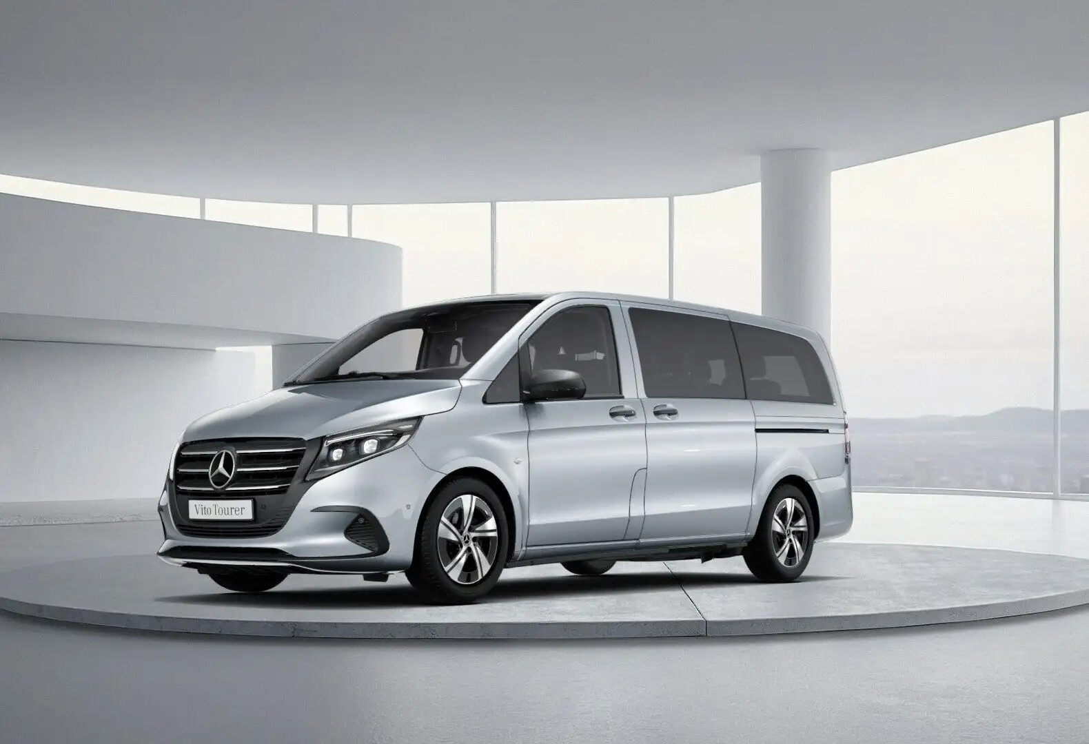Mercedes-Benz Vito 116 CDI Kombi 4x4 PRO Lang 8 Sitze AHK 2,5t Silber - 2