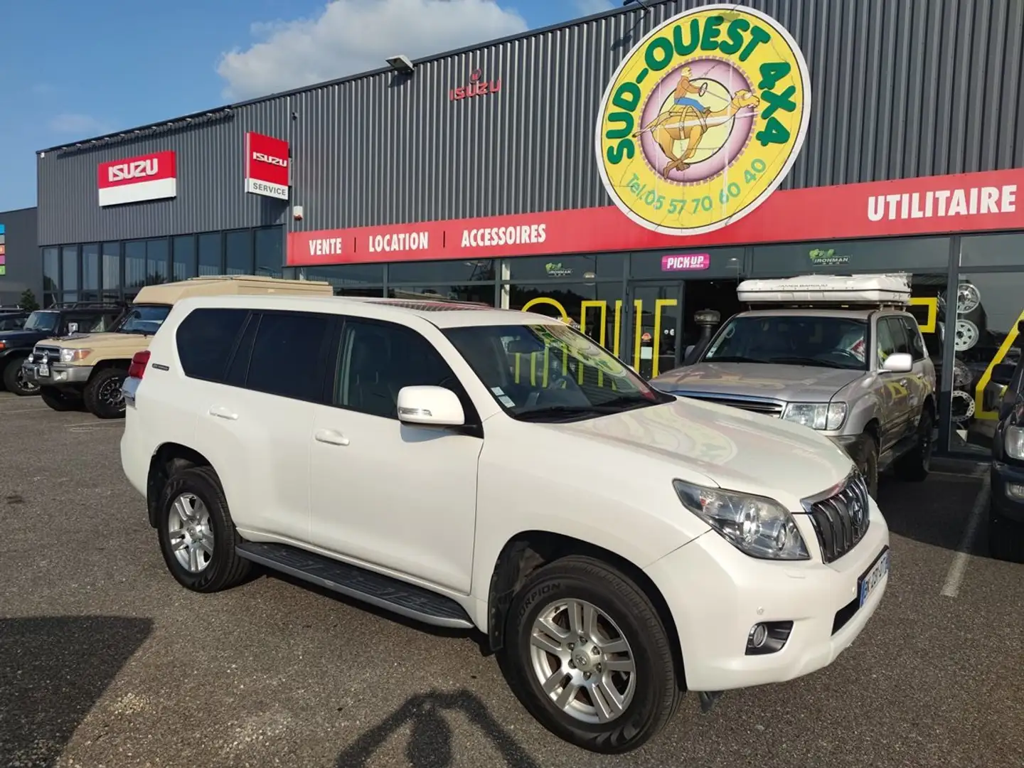 Toyota Land Cruiser Land Cruiser 190 D-4D Lounge A Blanc - 1