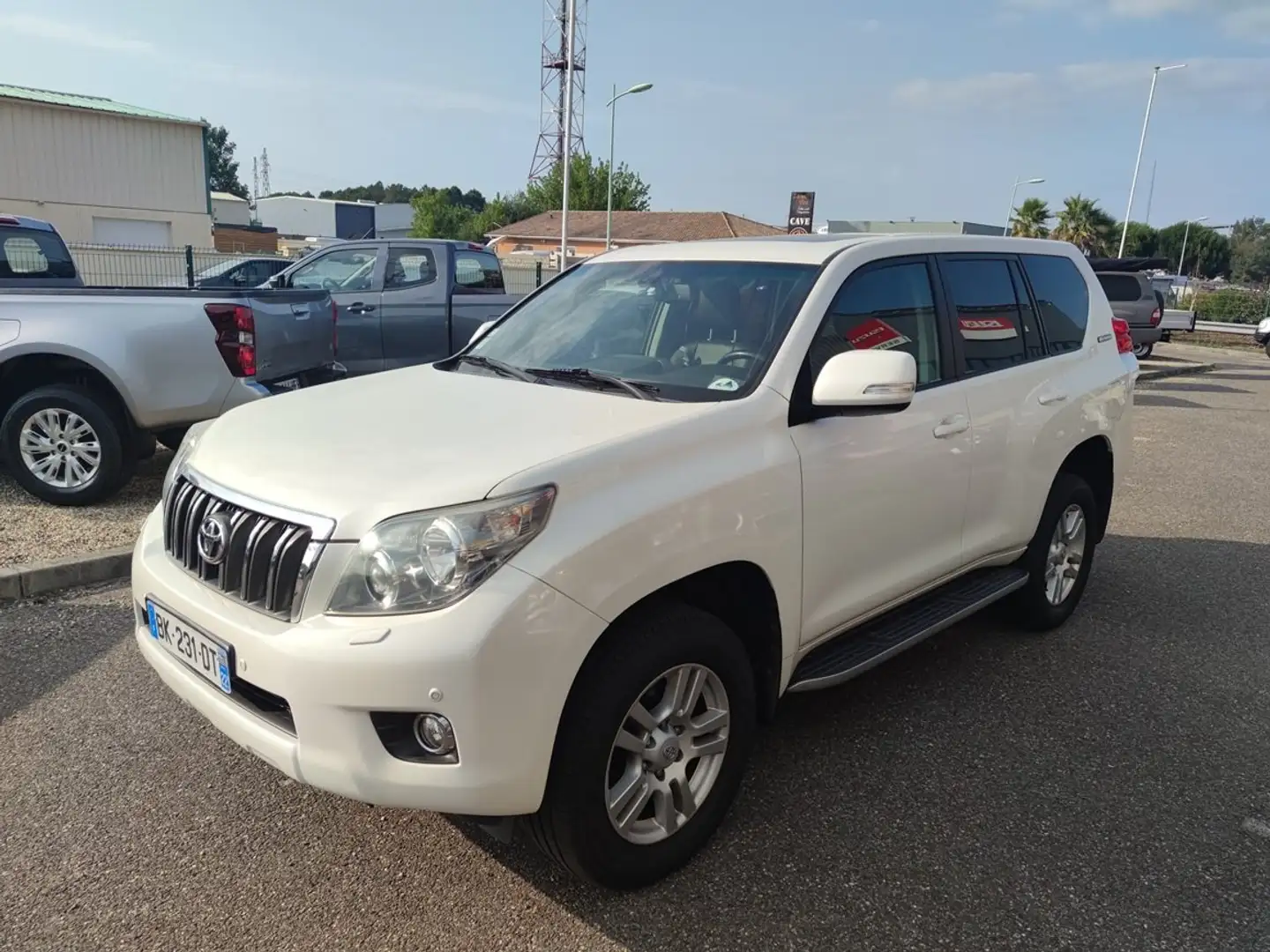 Toyota Land Cruiser Land Cruiser 190 D-4D Lounge A Blanc - 2