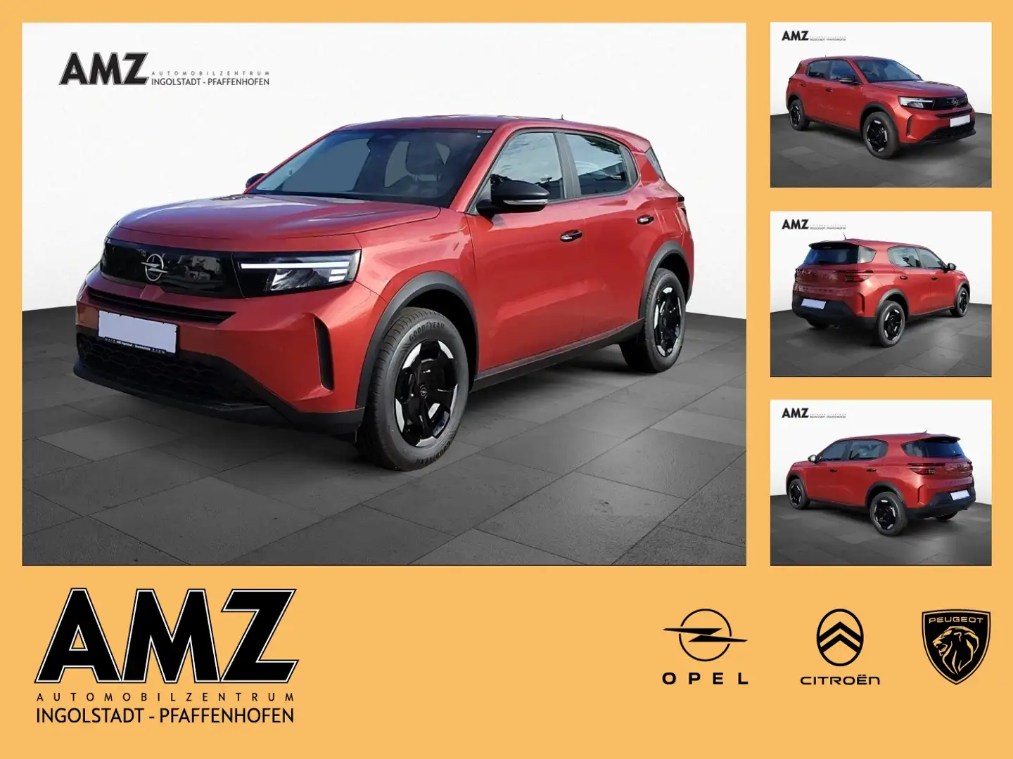 Opel Frontera 100kW Mild-Hybrid Edition Tech-Paket Oranje - 1