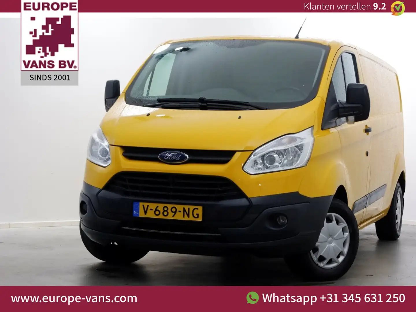 Ford Transit Custom 2.0 TDCI E6 L2H1 Trend Airco 04-2018 Geel - 1
