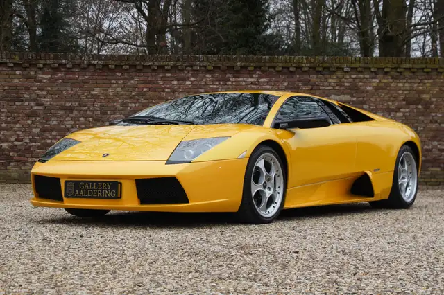 Lamborghini Murciélago "Manual transmission" "Giallo Orion" with black al