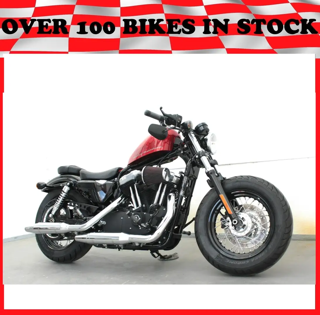 Harley-Davidson Sportster XL1200X Sportster Forty Eight 5HD1... Red - 1