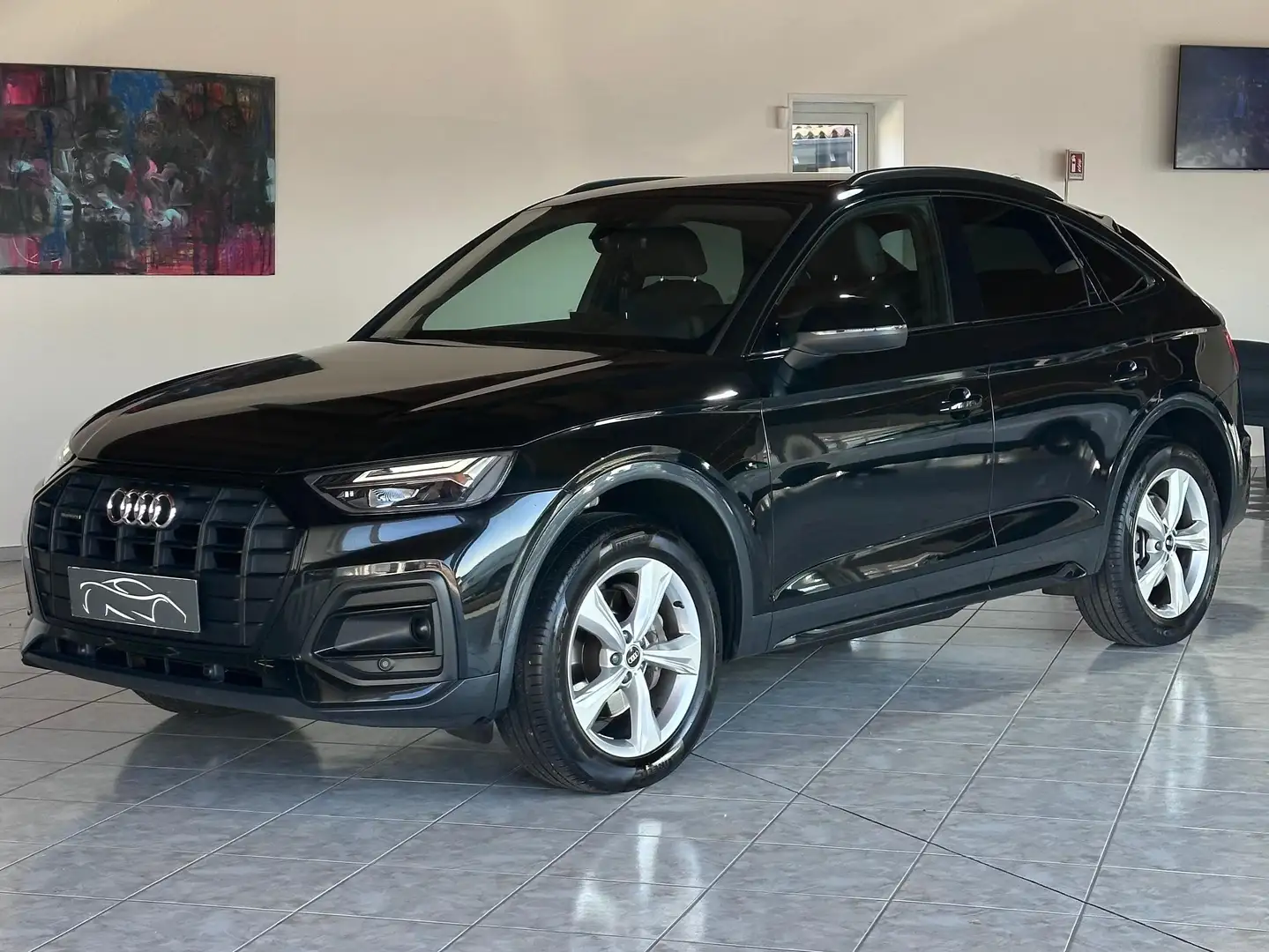 Audi Q5 Q5 Sportback40 2.0 tdi mhev 12V Advanced quattro S Noir - 1
