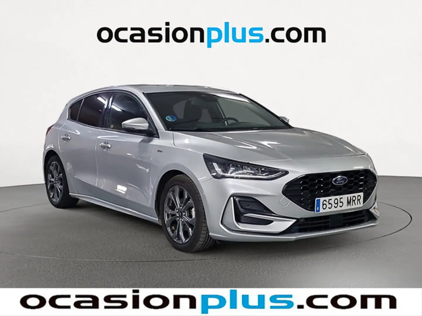 Ford Focus 1.0 Ecoboost MHEV ST-Line 155 Aut. Plateado - 2